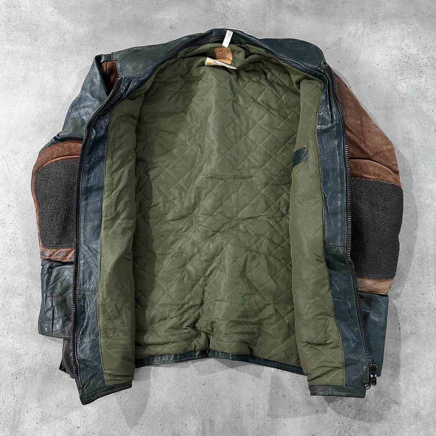 Vintage 70s-90s Sweden Workwear Mid-Length Leather Jackets