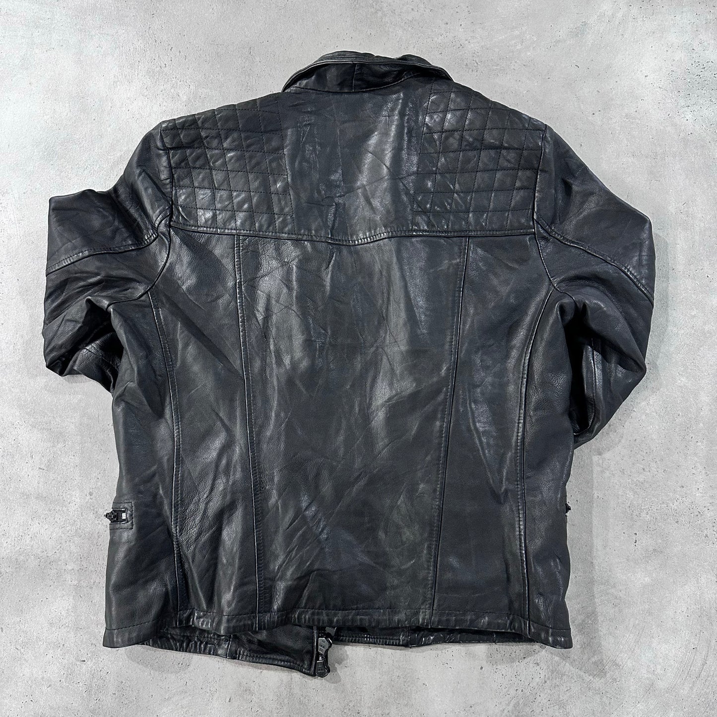 Vintage Retro Double Rider Leather Jackets