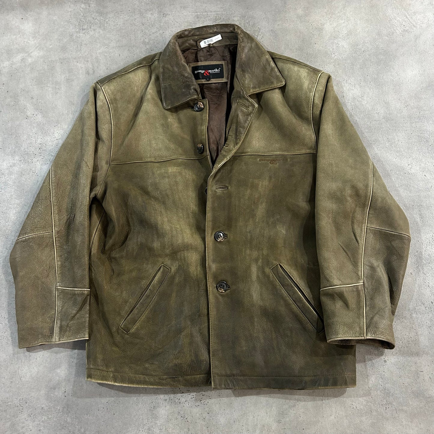 Vintage Mid-Length Leather Jackets