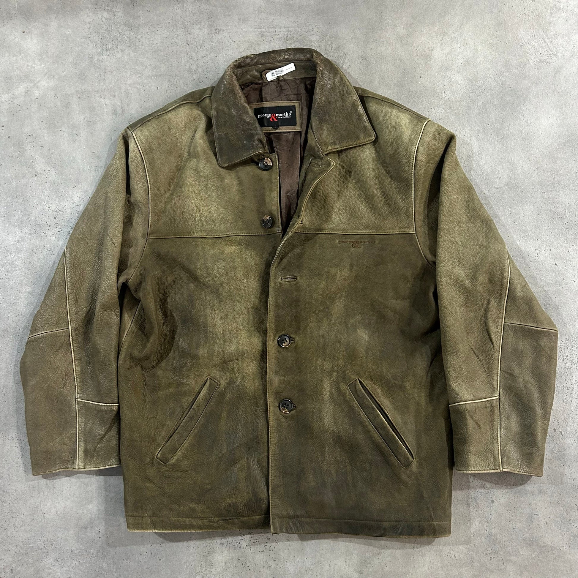 Vintage Mid-Length Leather Jackets