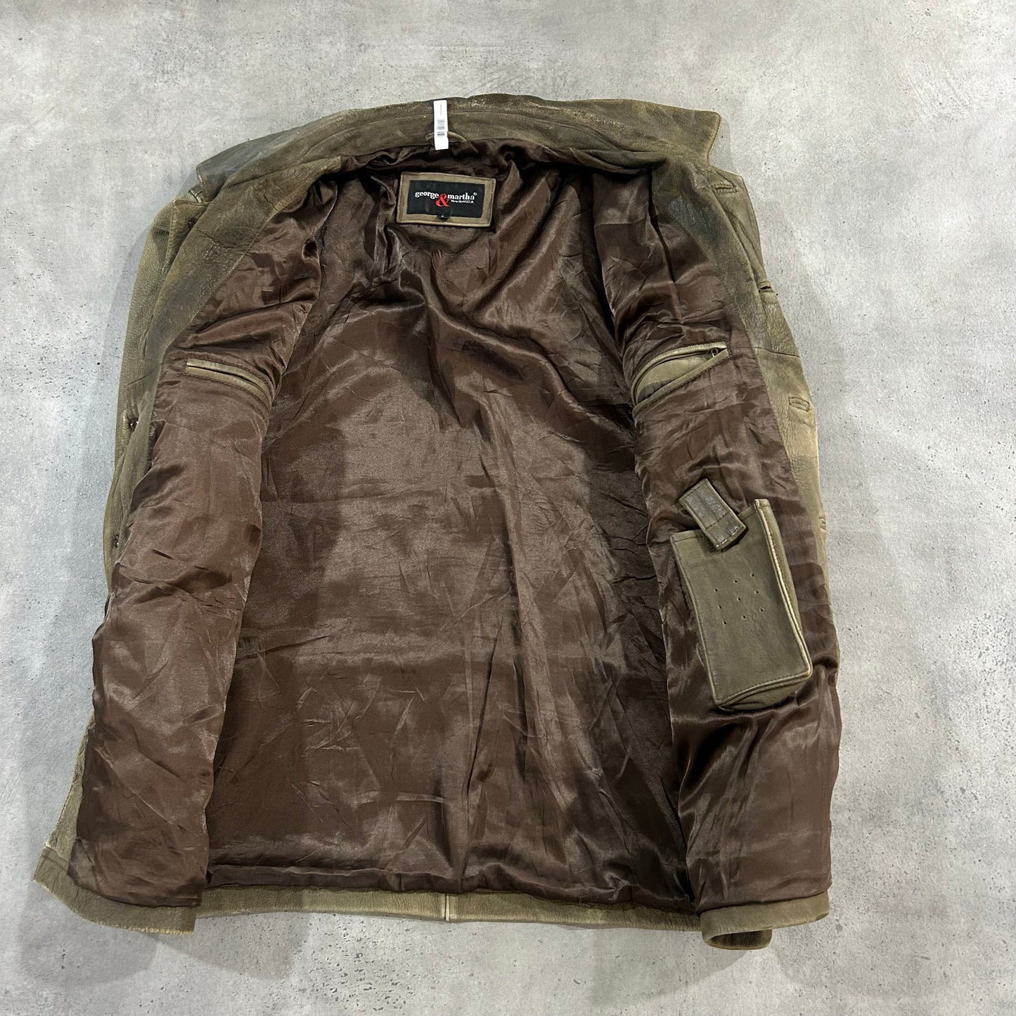 Vintage Mid-Length Leather Jackets