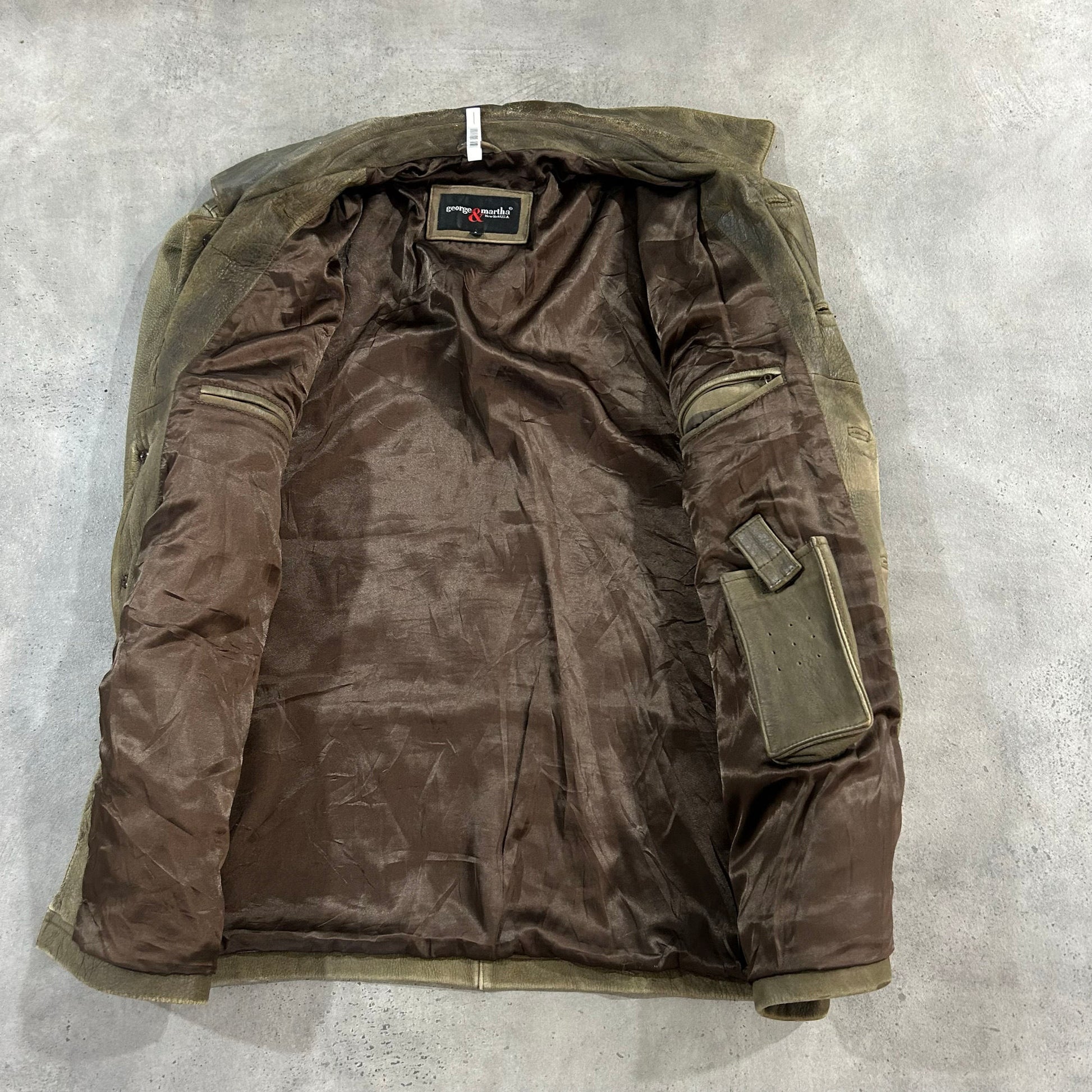 Vintage Mid-Length Leather Jackets