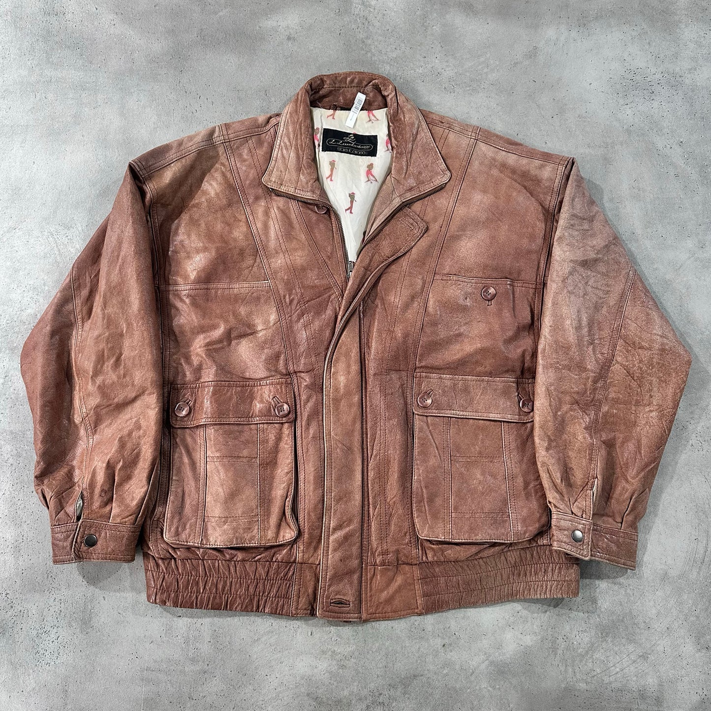 Vintage 70s-90s Italy Leather Jackets