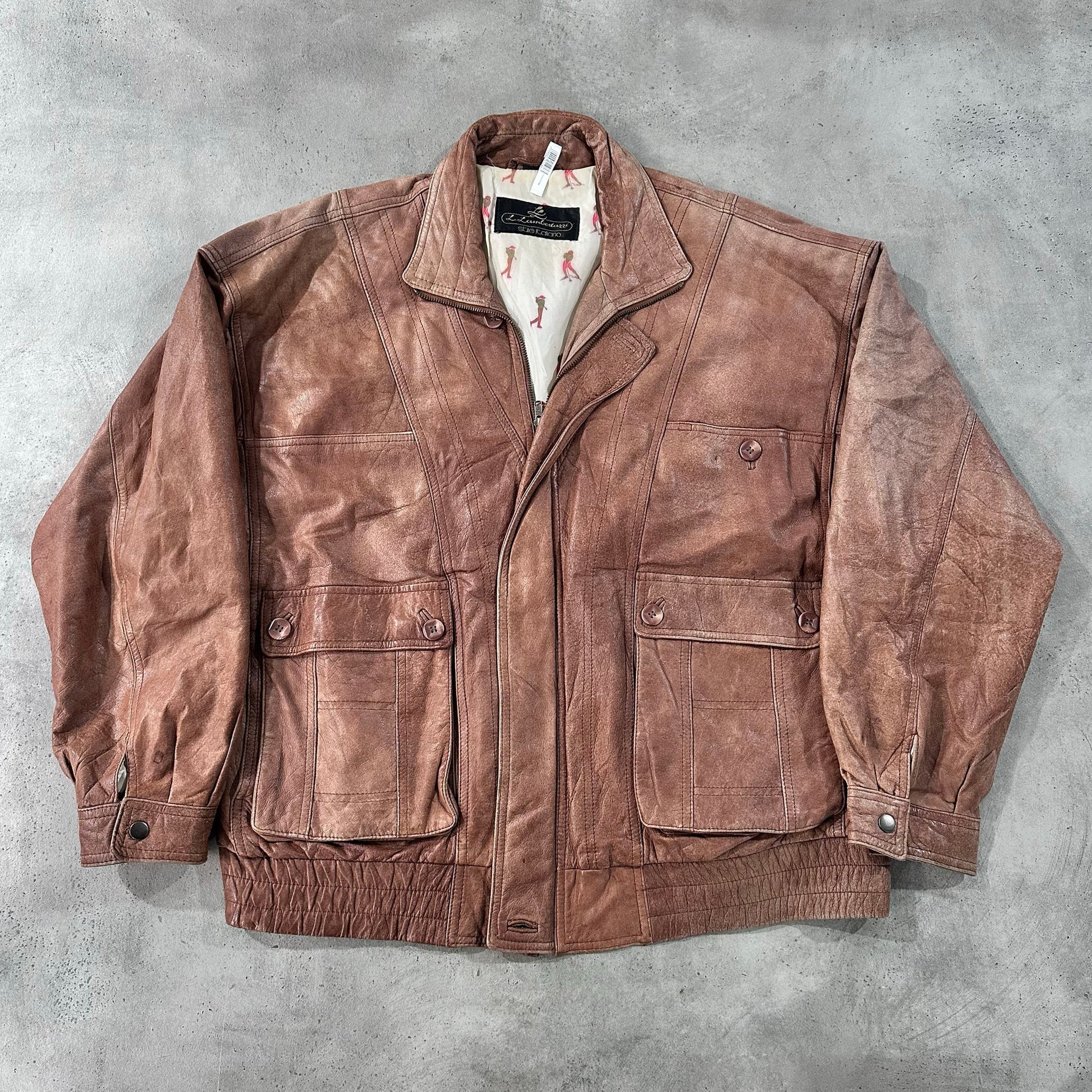Vintage 70s-90s Italy Leather Jackets