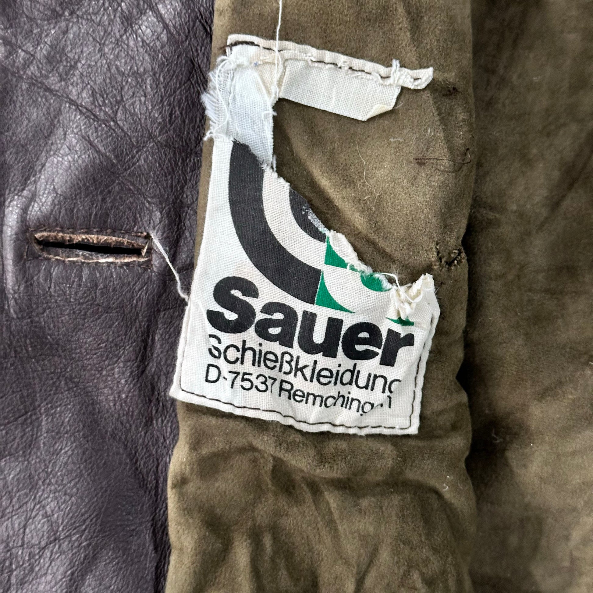 Vintage 70s-90s Germany Sportswear Leather Jackets