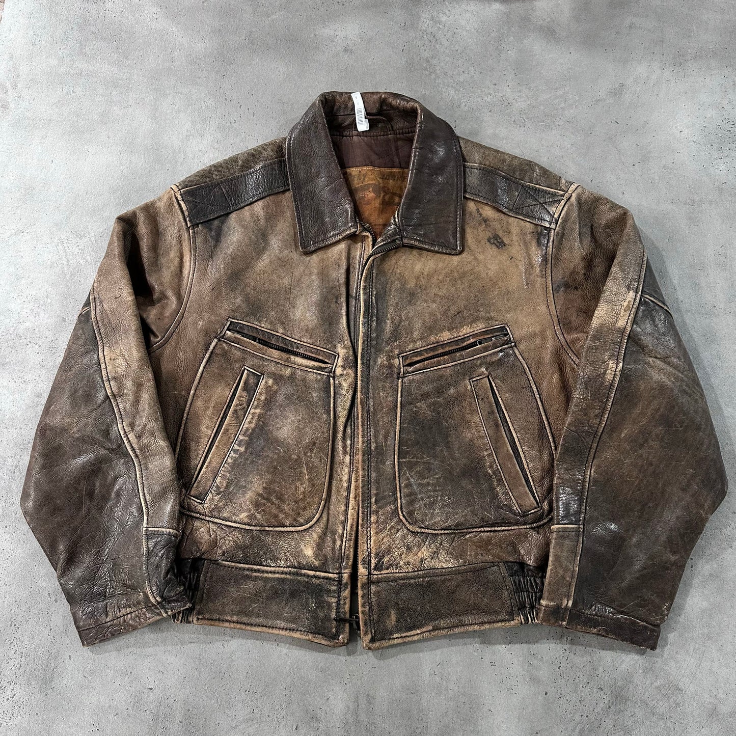 Vintage 70s-90s Military Flight Leather Jackets