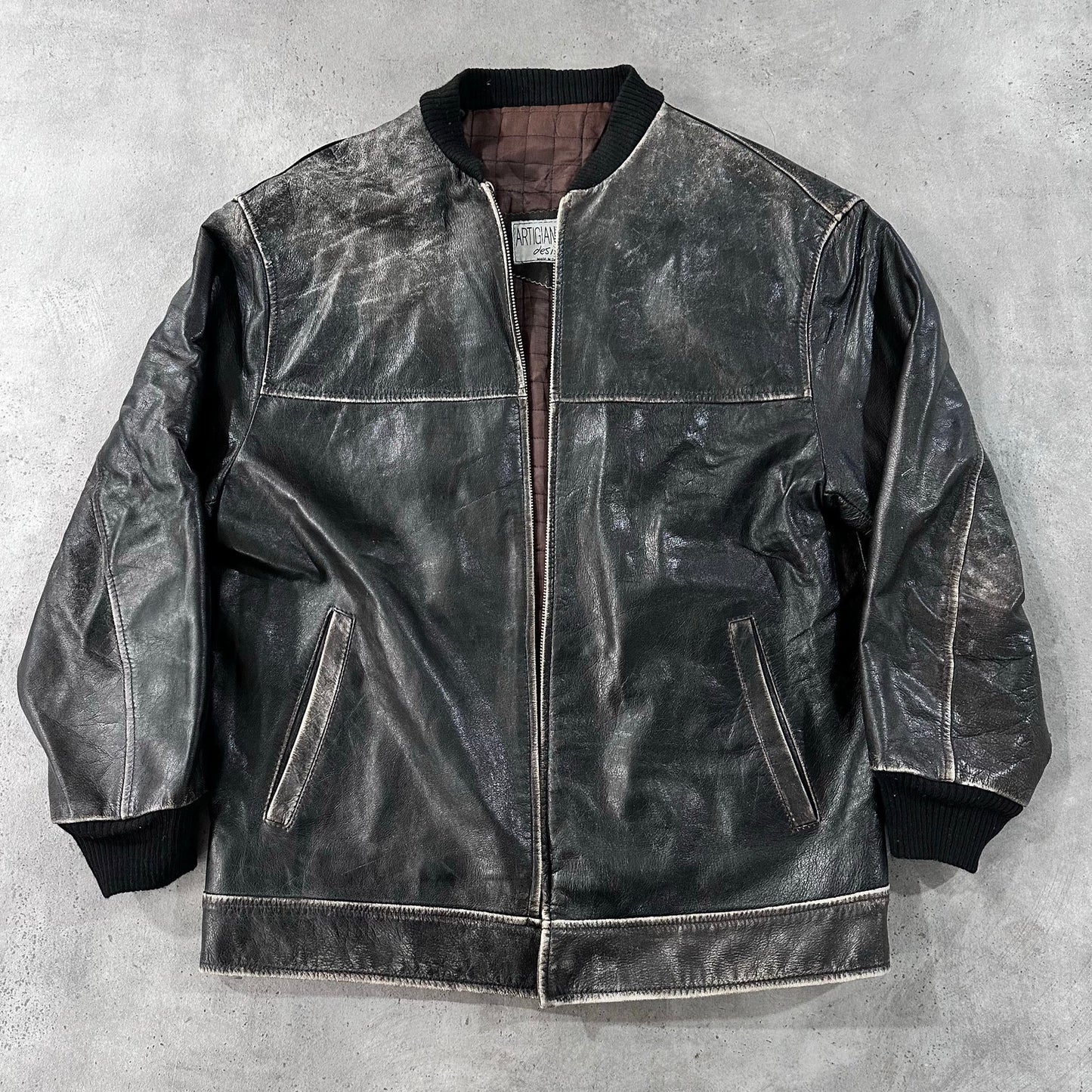 Vintage 70s-90s Italy Leather Jackets