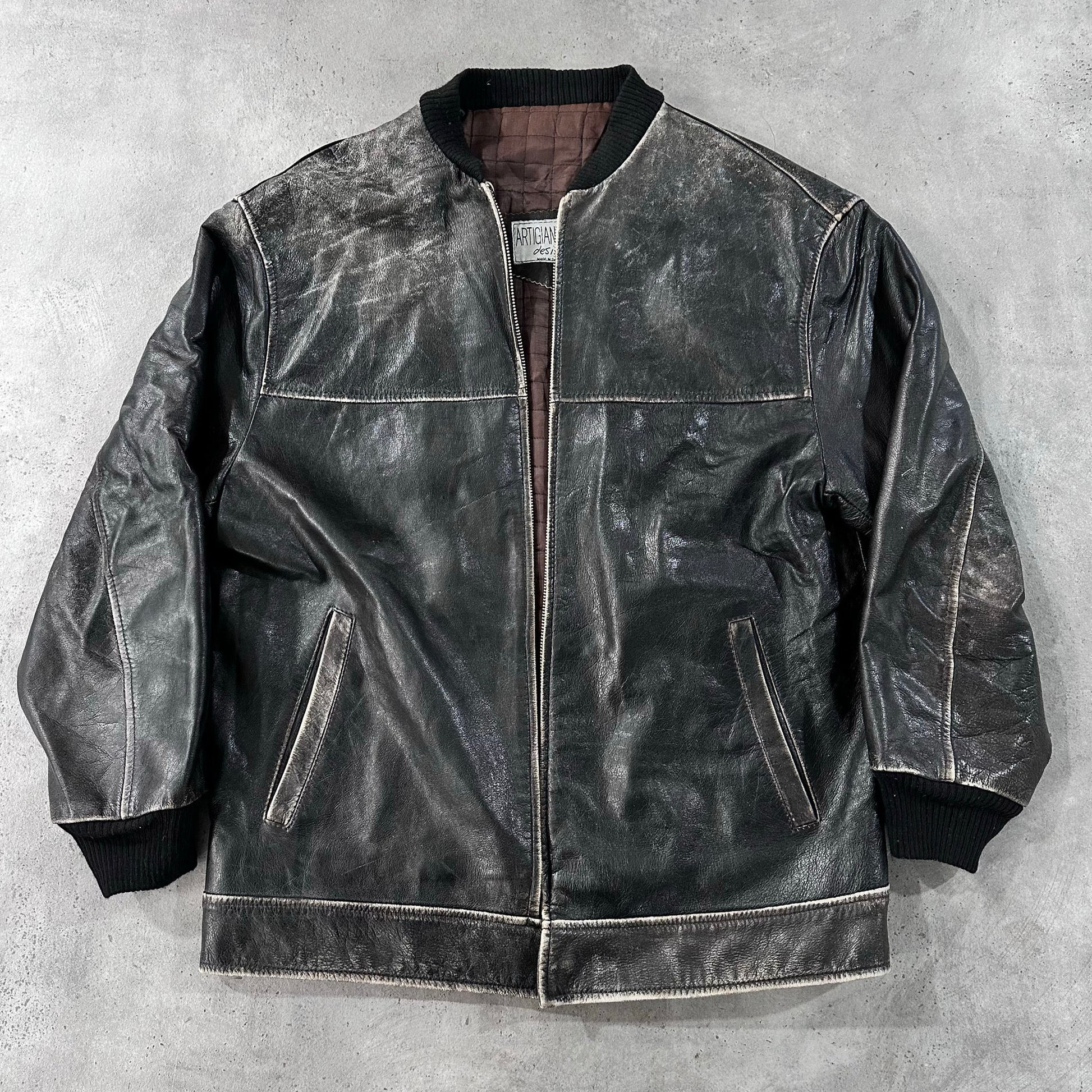 Vintage 70s-90s Italy Leather Jackets