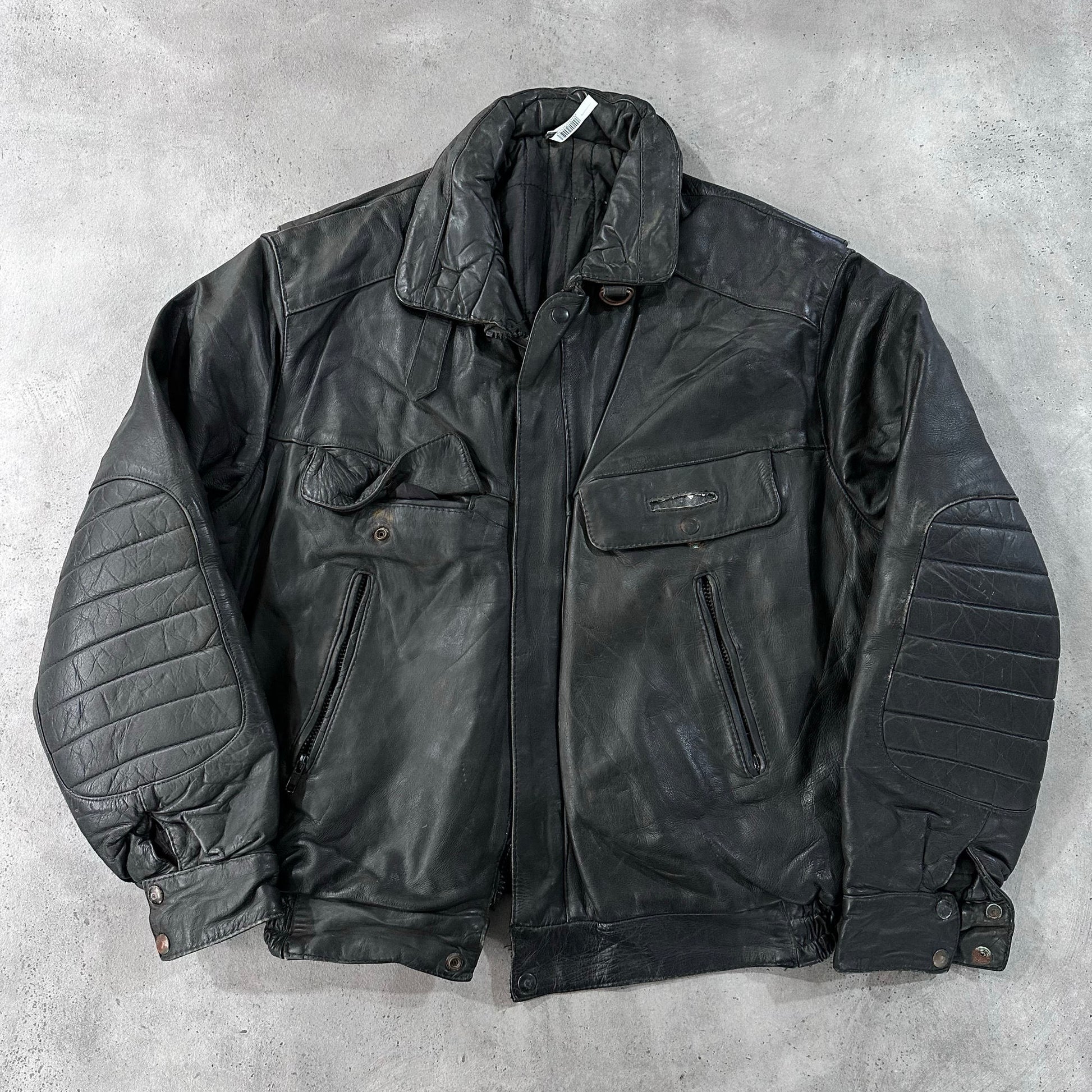 Vintage 70s-90s Germany Military Leather Jackets
