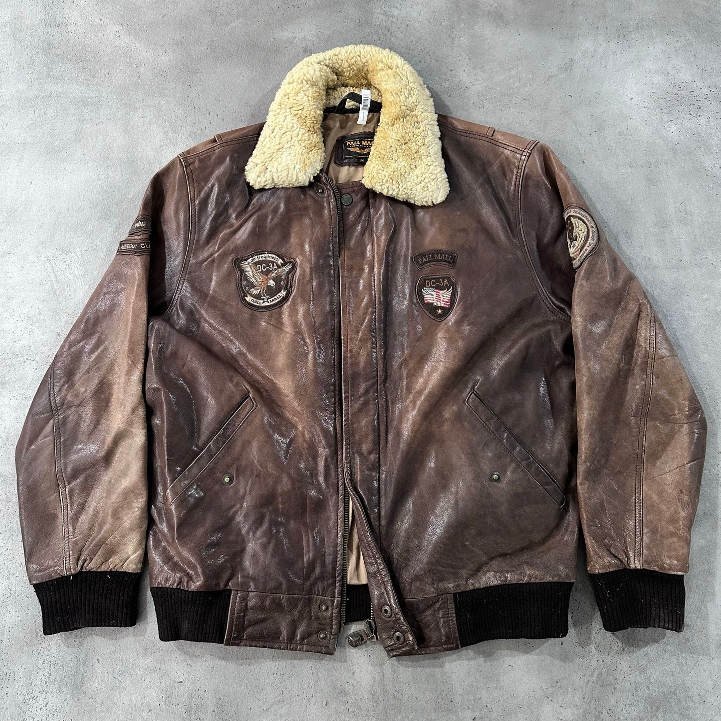 Vintage 70s-90s Military Flight Leather Jackets
