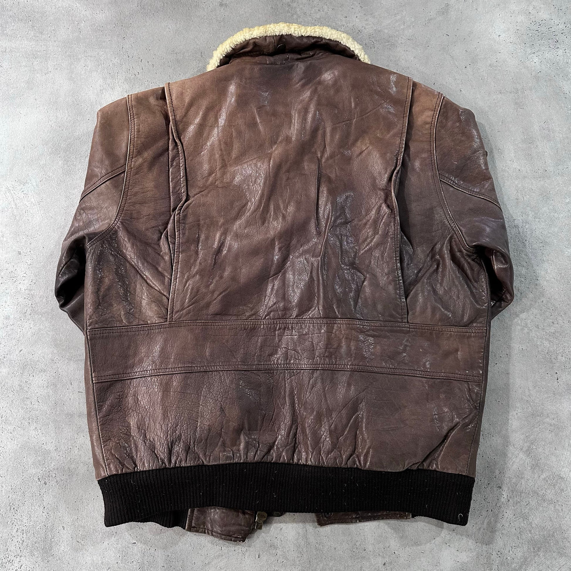 Vintage 70s-90s Military Flight Leather Jackets