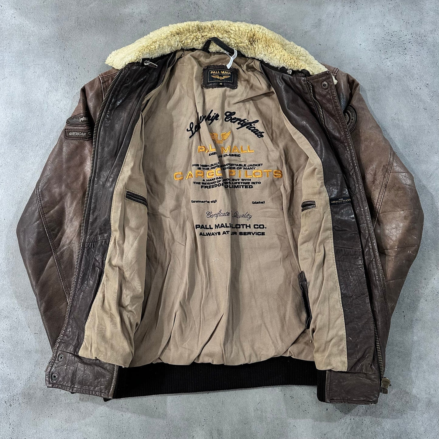 Vintage 70s-90s Military Flight Leather Jackets
