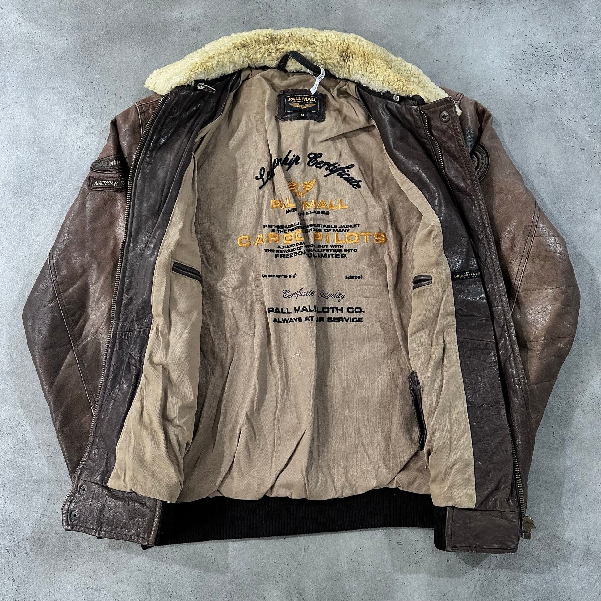 Vintage 70s-90s Military Flight Leather Jackets