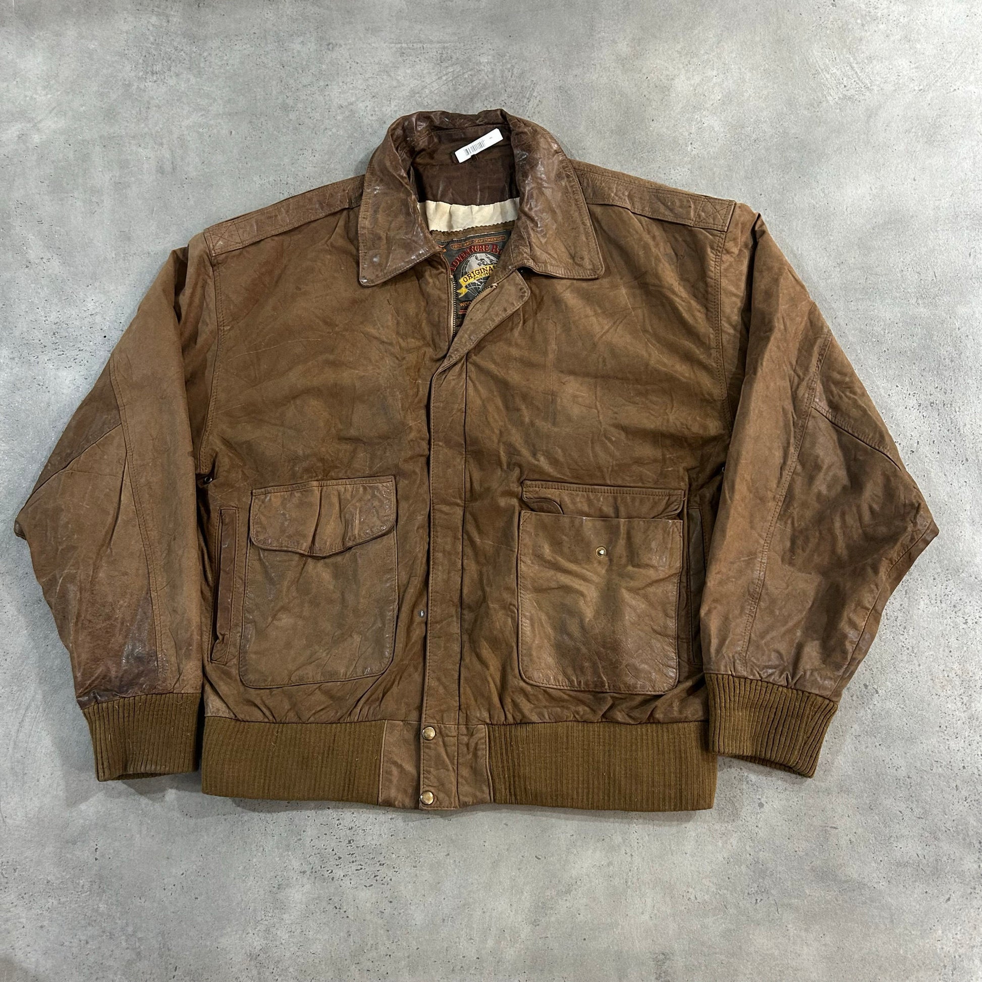Vintage 70s-90s Military A-2 Leather Jackets