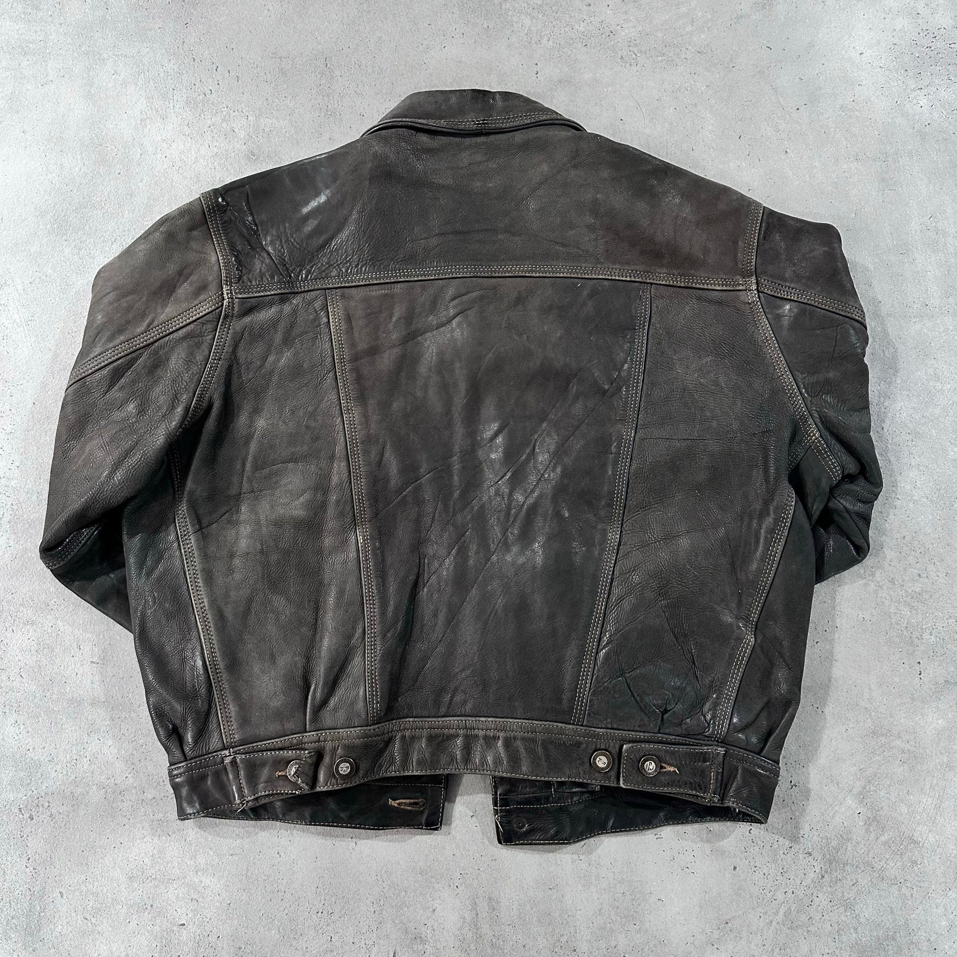 Vintage 70s-90s France Redskins Retro Leather Jackets
