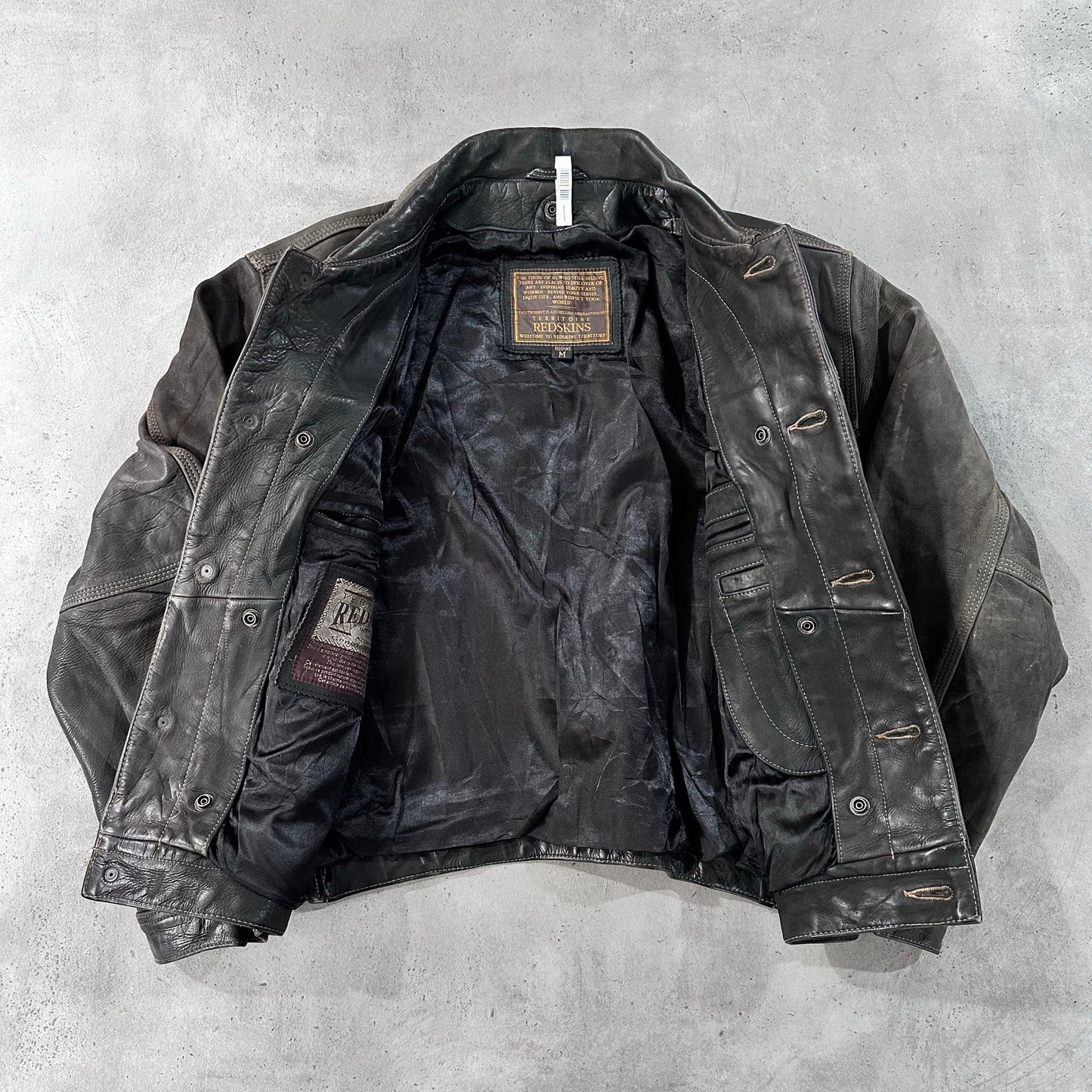 Vintage 70s-90s France Redskins Retro Leather Jackets