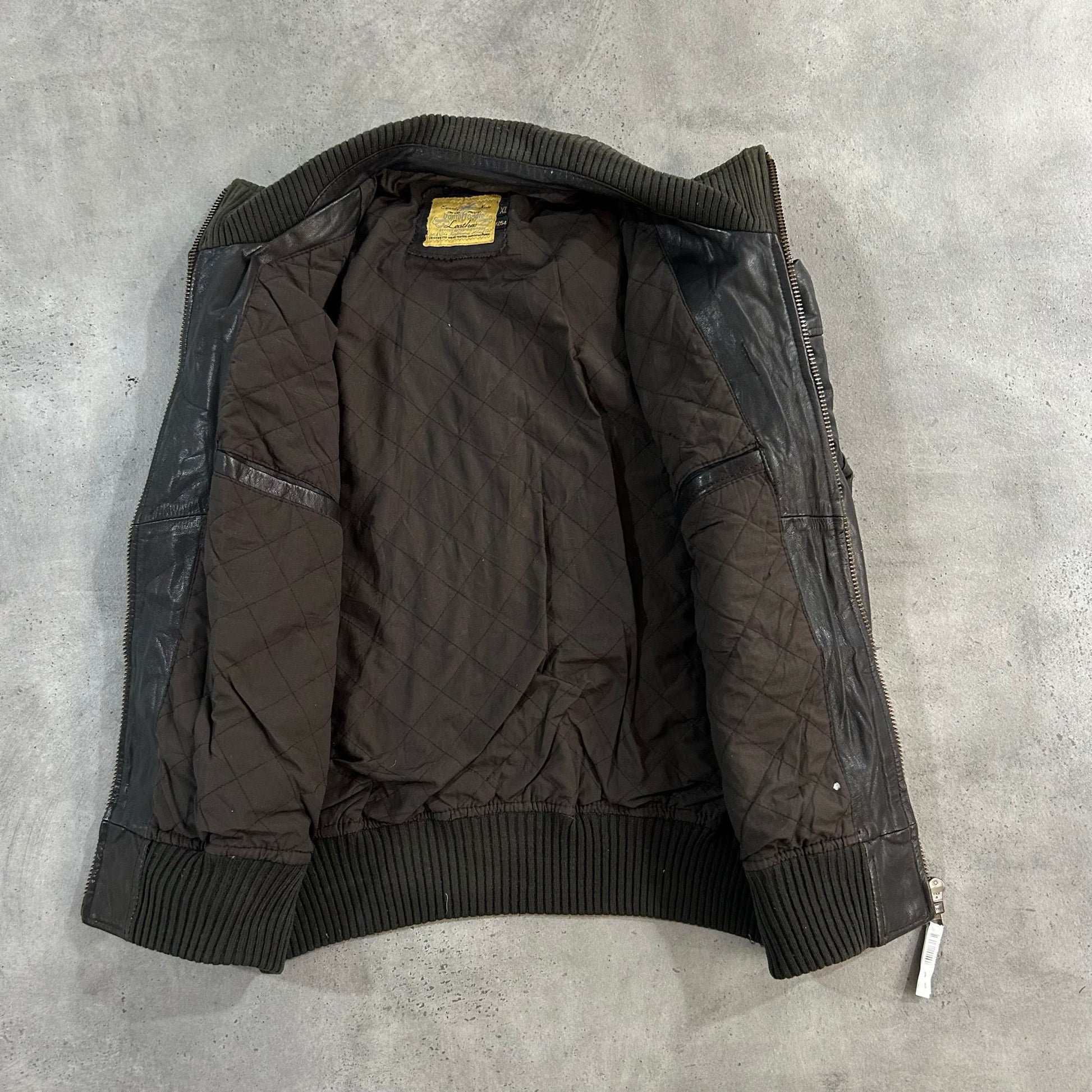 Vintage 70s-90s Oakwood Retro Flight Leather Jackets