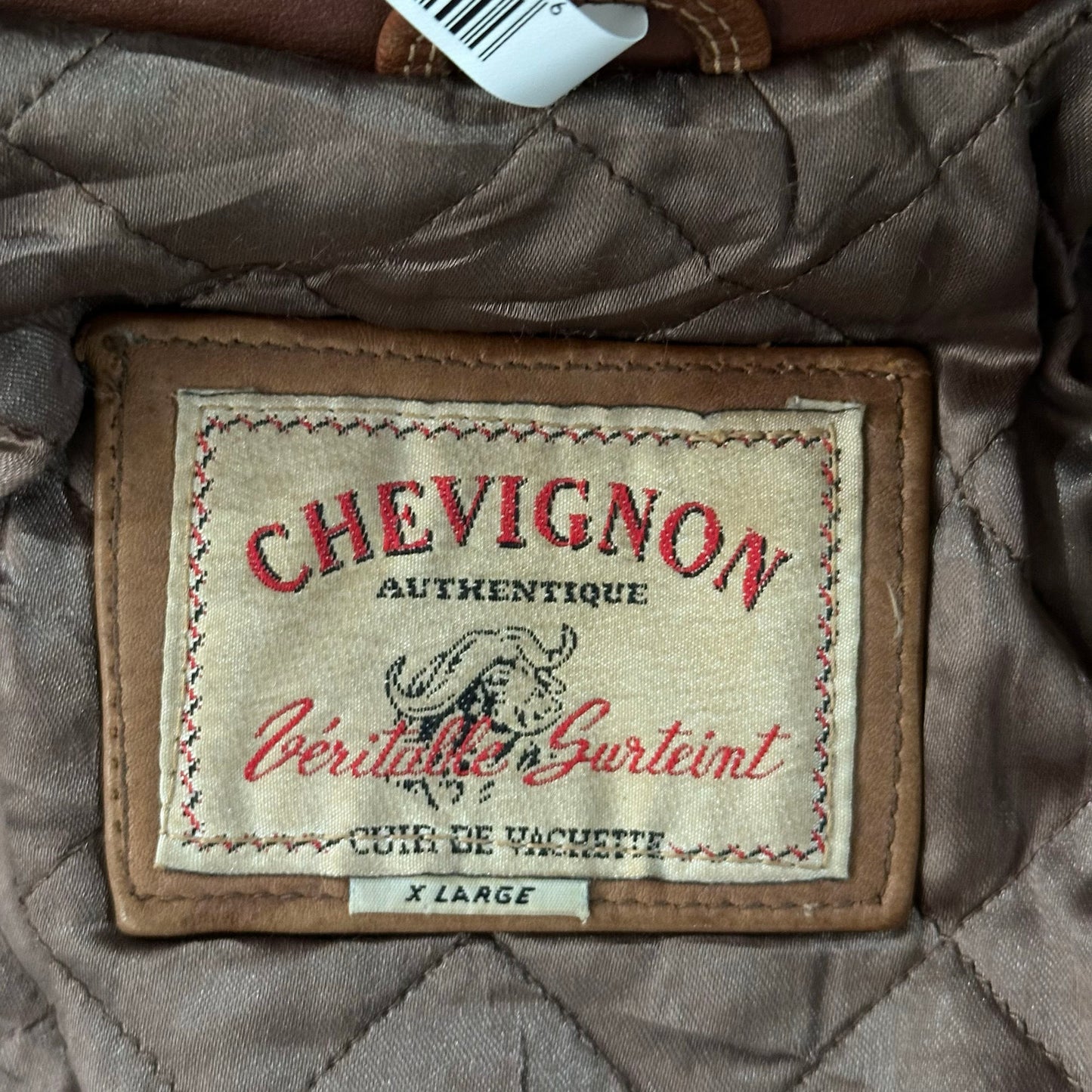 Vintage 70s-90s France Chevignon Retro Flight Leather Jackets
