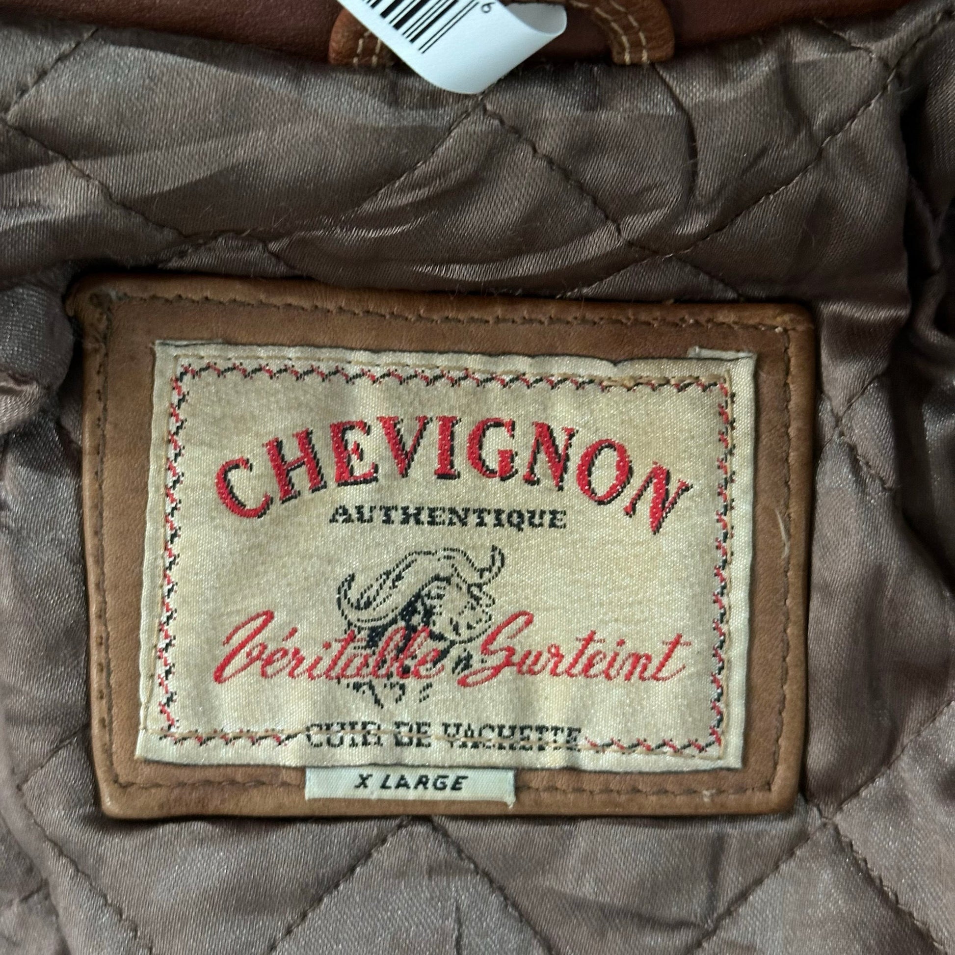 Vintage 70s-90s France Chevignon Retro Flight Leather Jackets