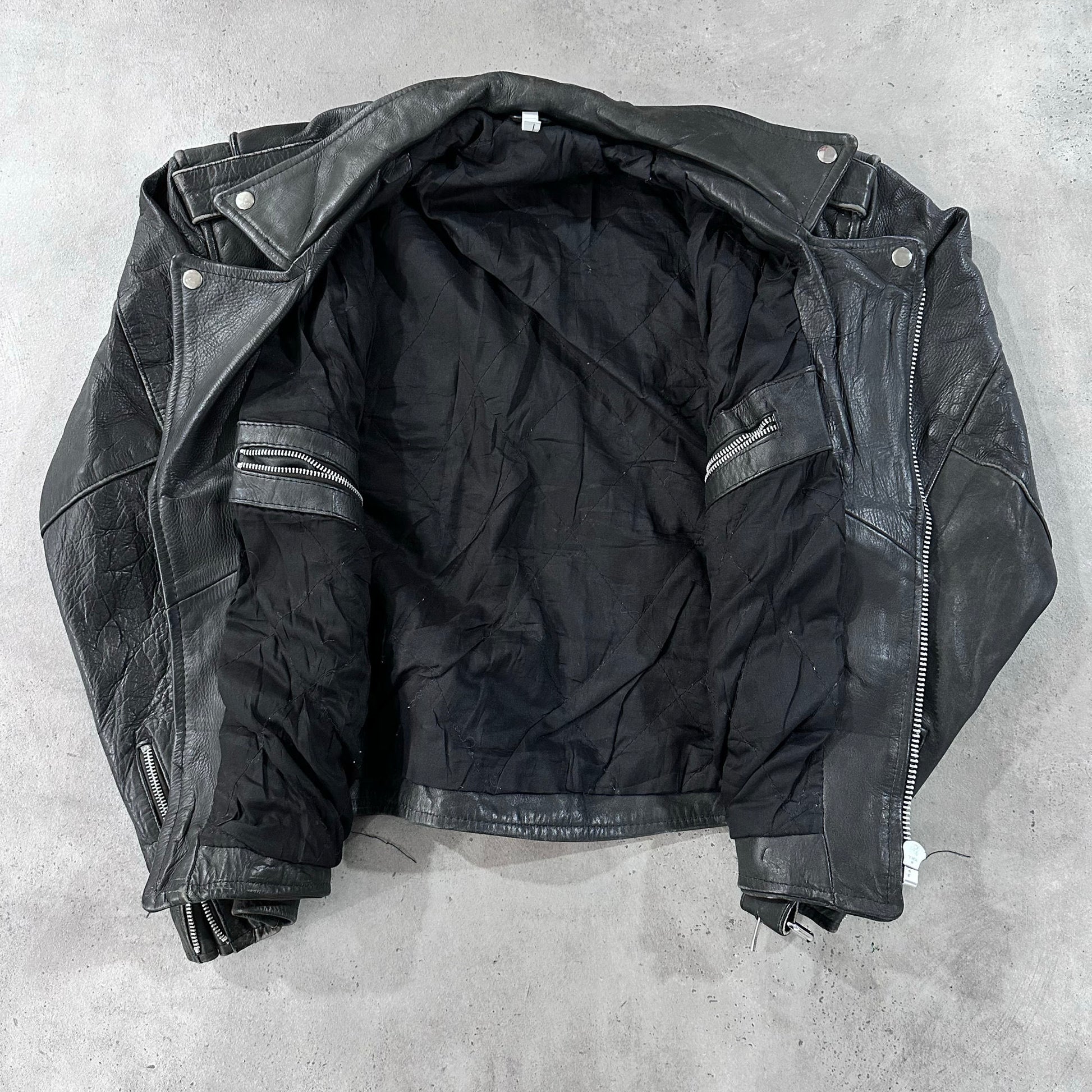 Vintage 70s-90s Double Rider Leather Jackets