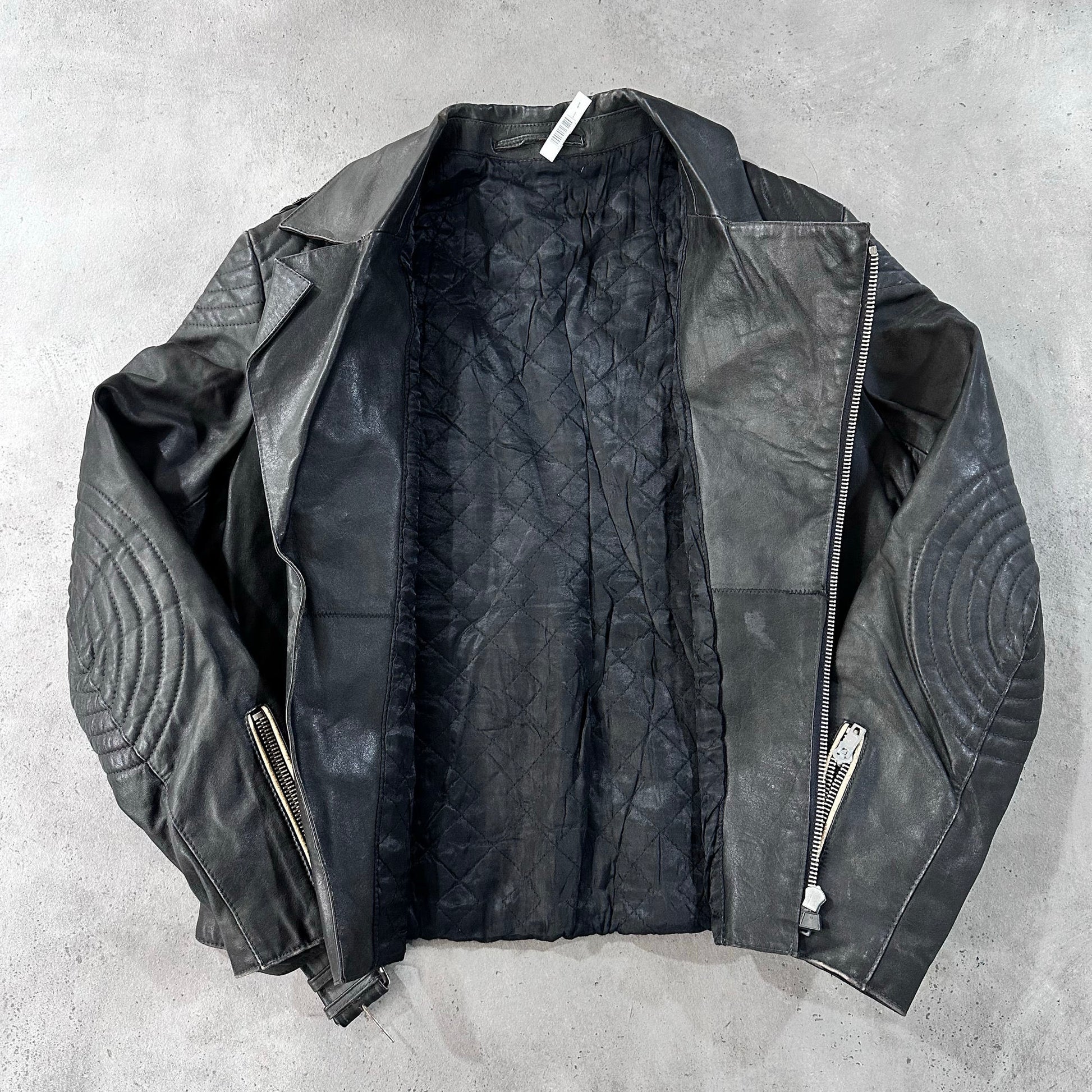 Vintage 70s-90s Germany Double Rider Leather Jackets