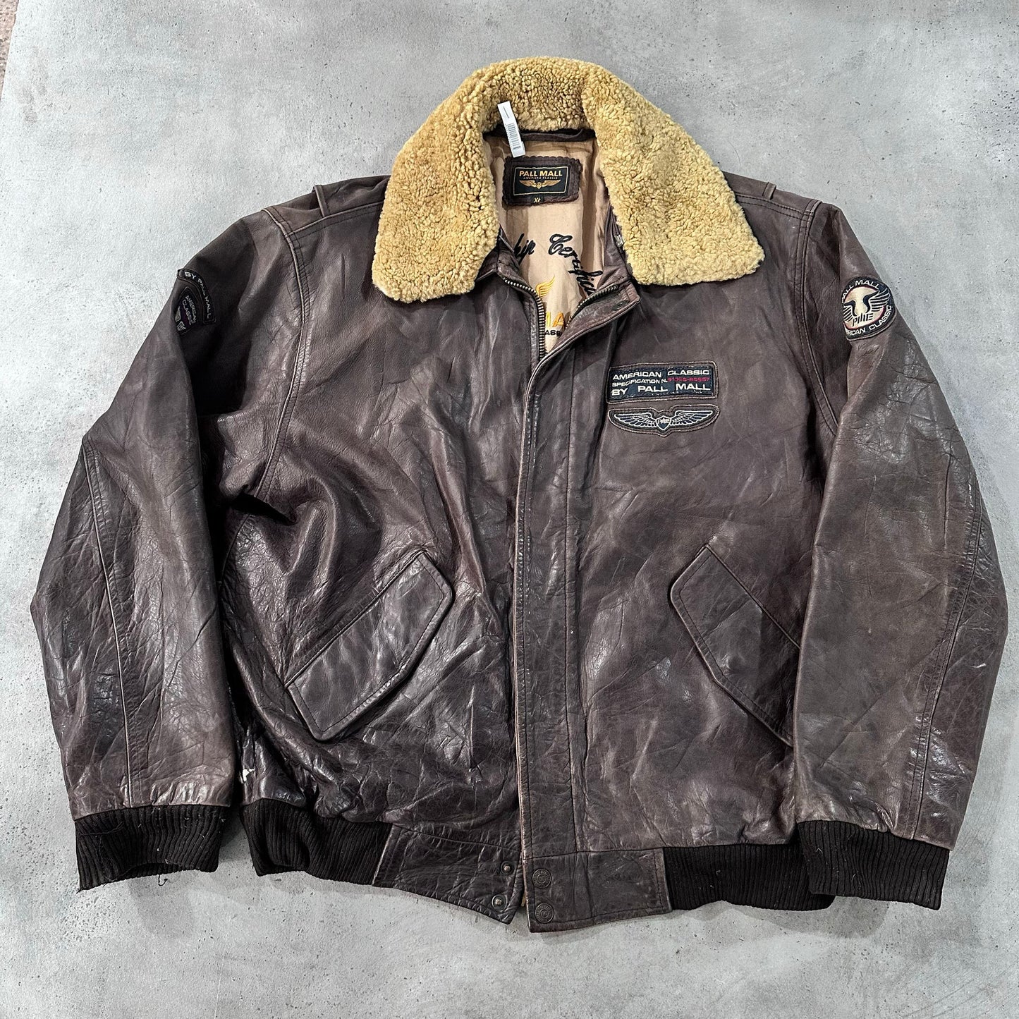 Vintage 70s-90s Military Flight Leather Jackets