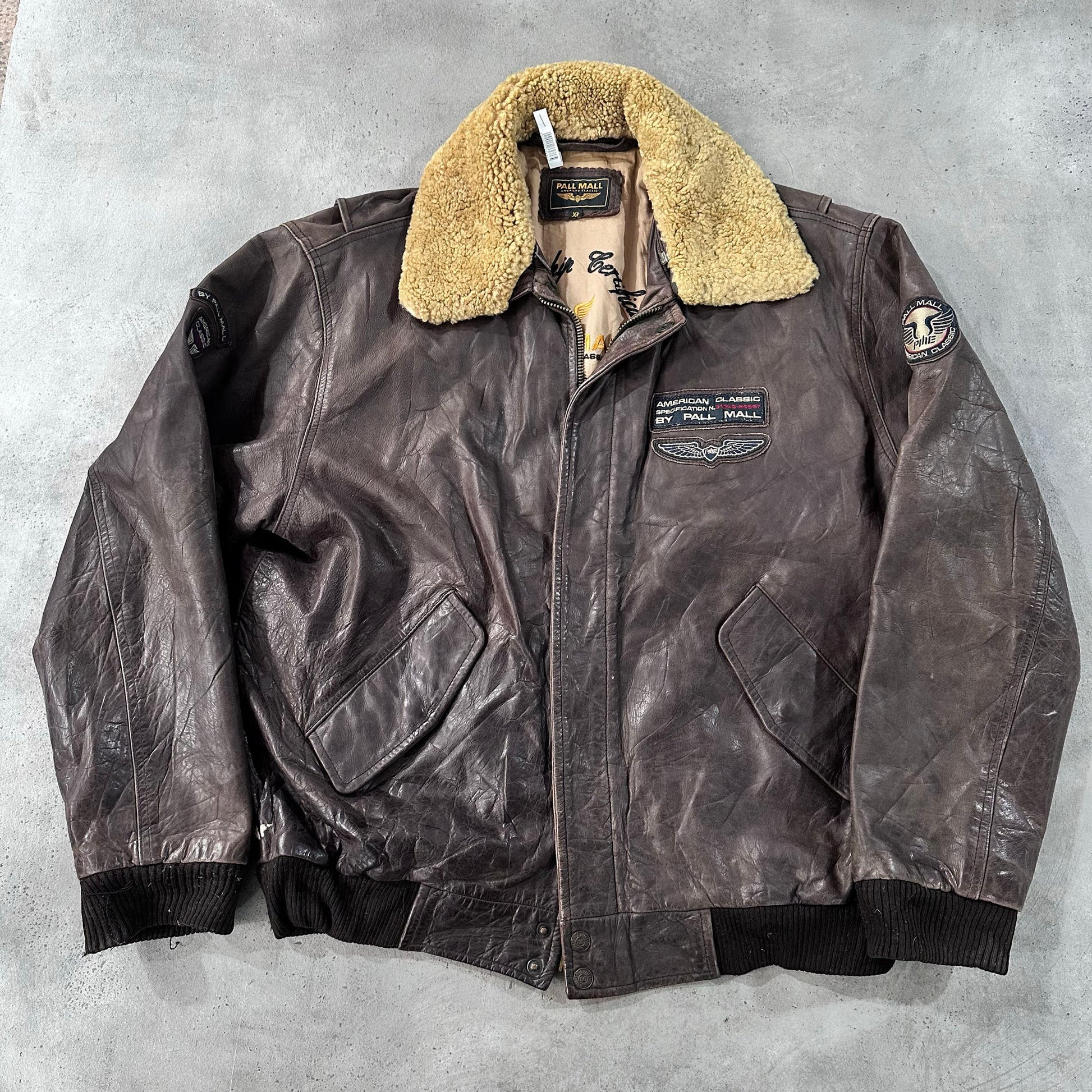 Vintage 70s-90s Military Flight Leather Jackets