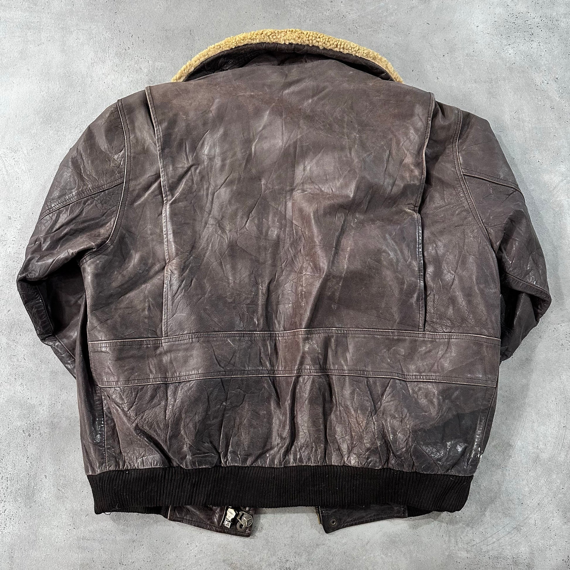Vintage 70s-90s Military Flight Leather Jackets