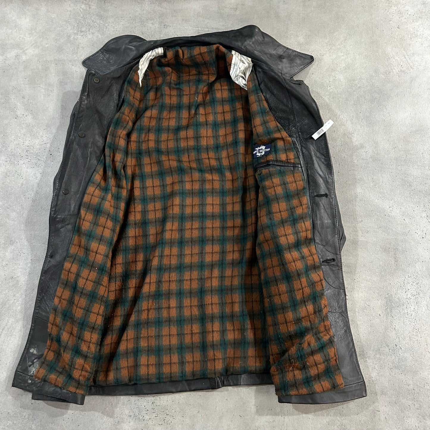 Vintage 70s-90s France Mid-Length Leather Jackets