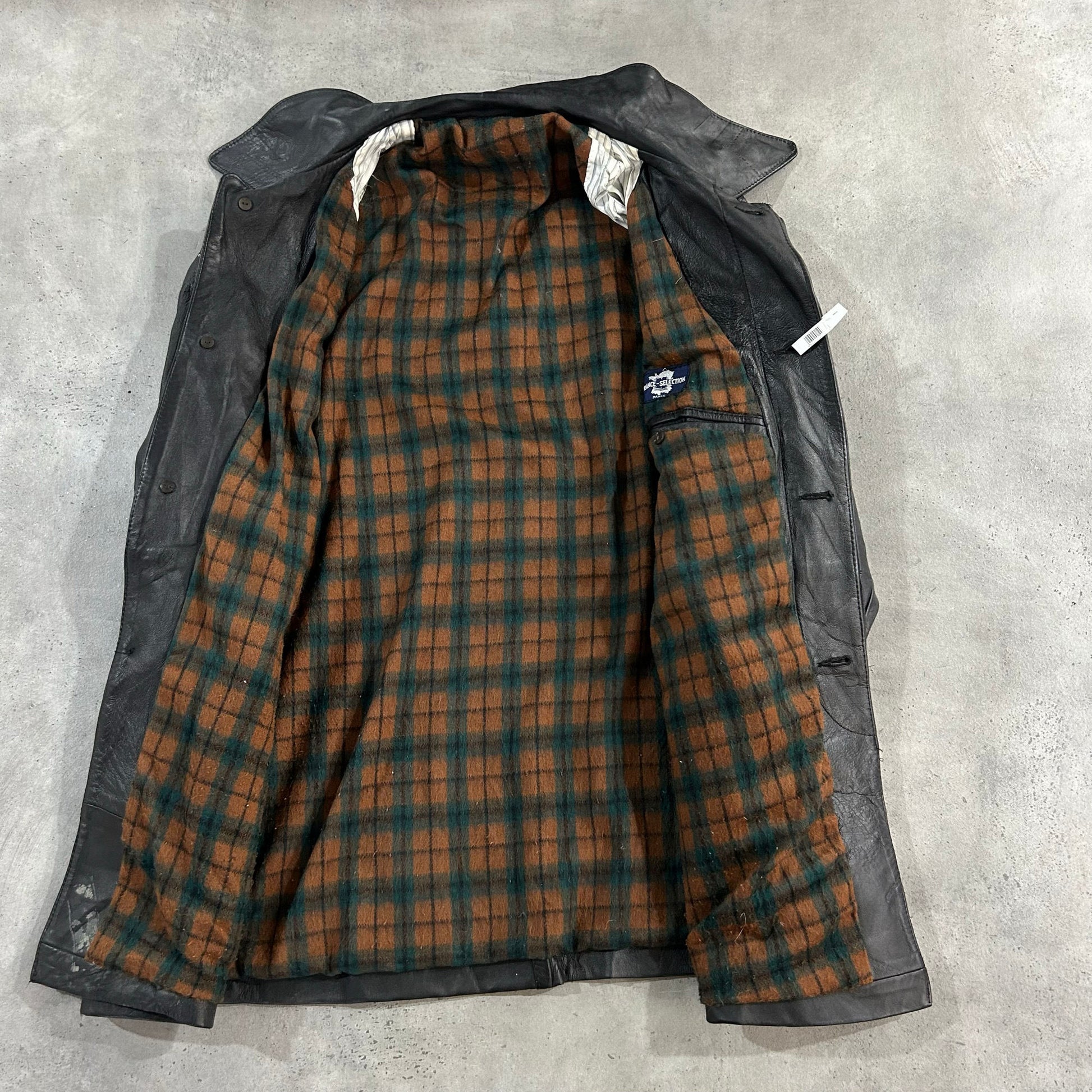 Vintage 70s-90s France Mid-Length Leather Jackets