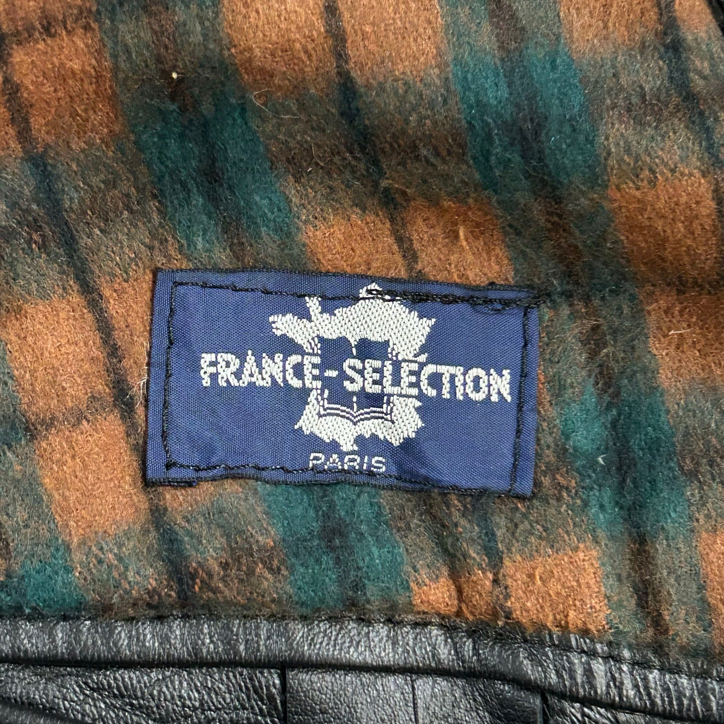 Vintage 70s-90s France Mid-Length Leather Jackets