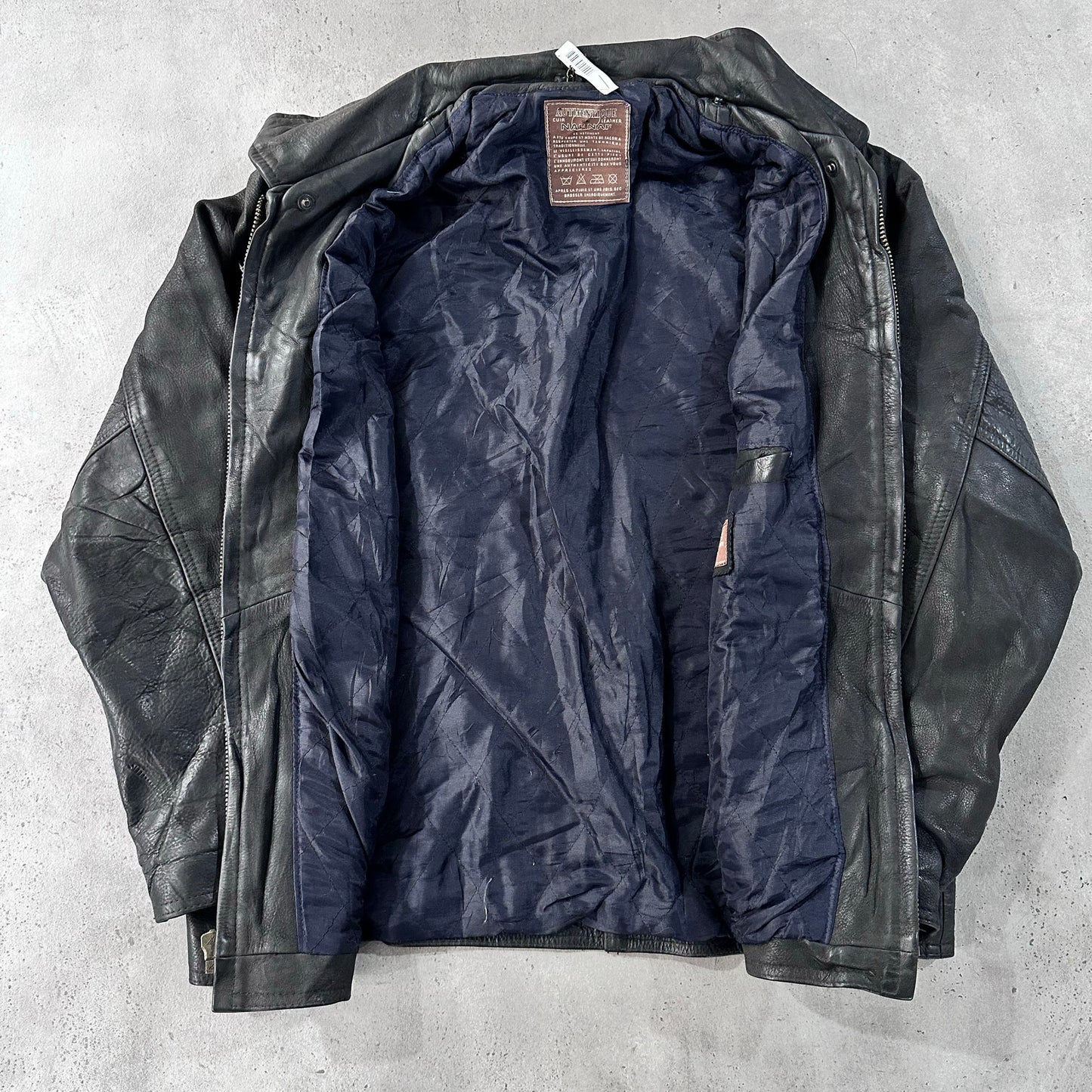 Vintage 70s-90s France Retro Leather Jackets