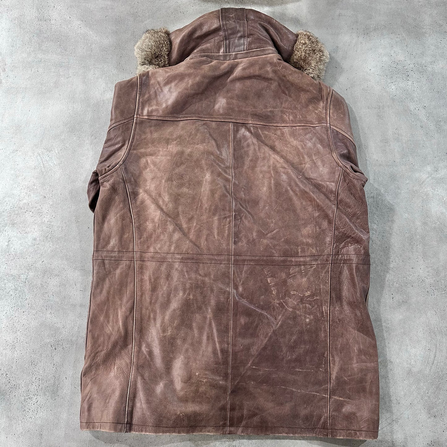Vintage 70s-90s Redskins Retro Mid-Length Leather Jackets