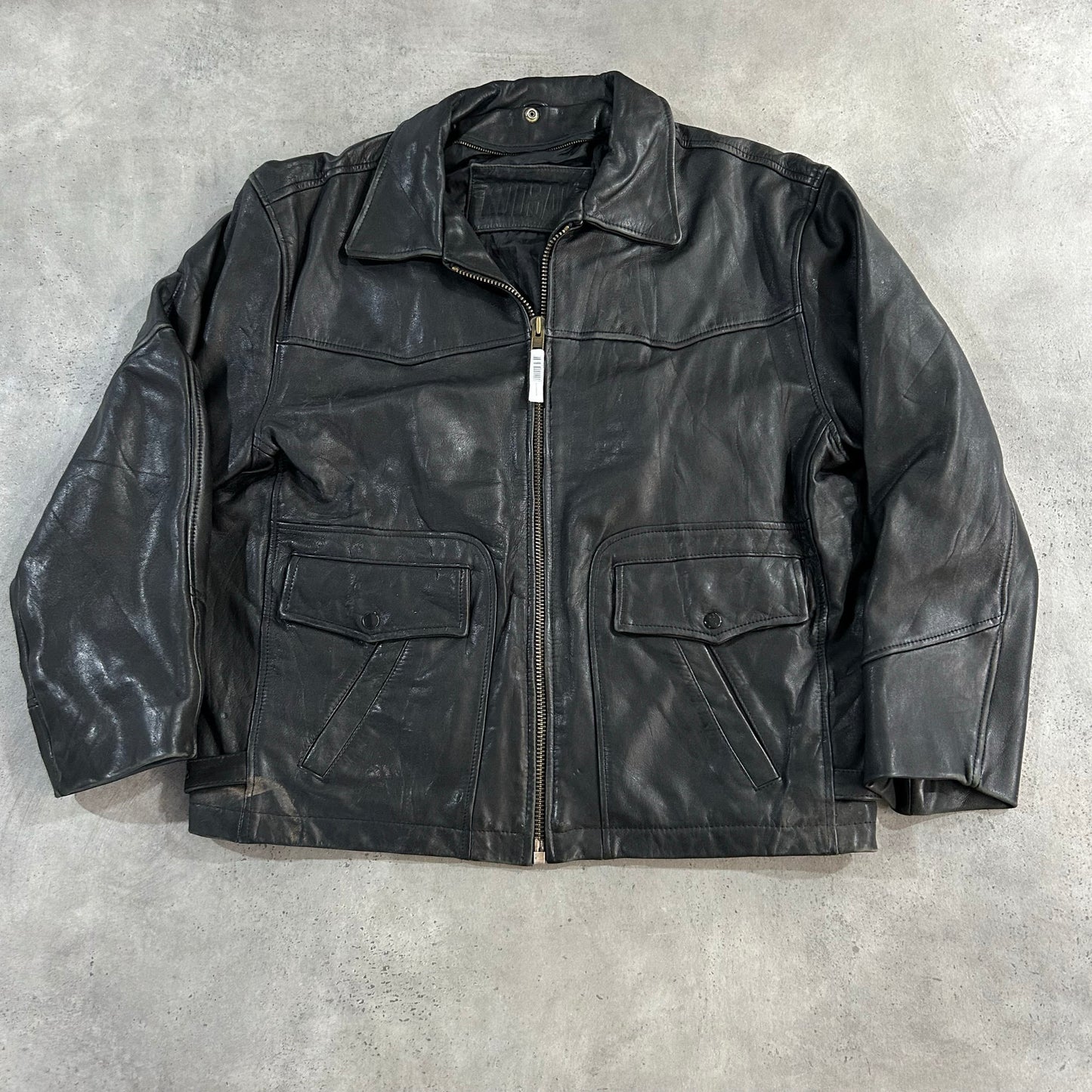 Vintage 70s-90s France Chevignon Retro Leather Jackets