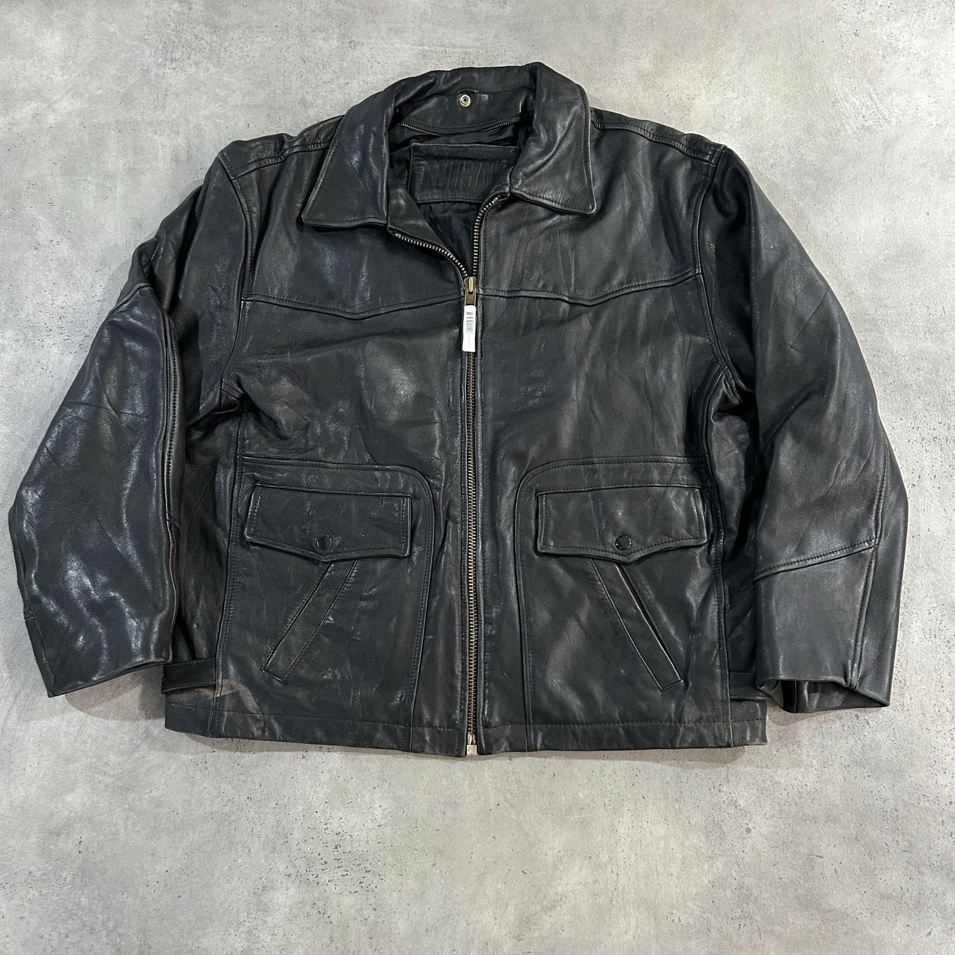 Vintage 70s-90s France Chevignon Retro Leather Jackets