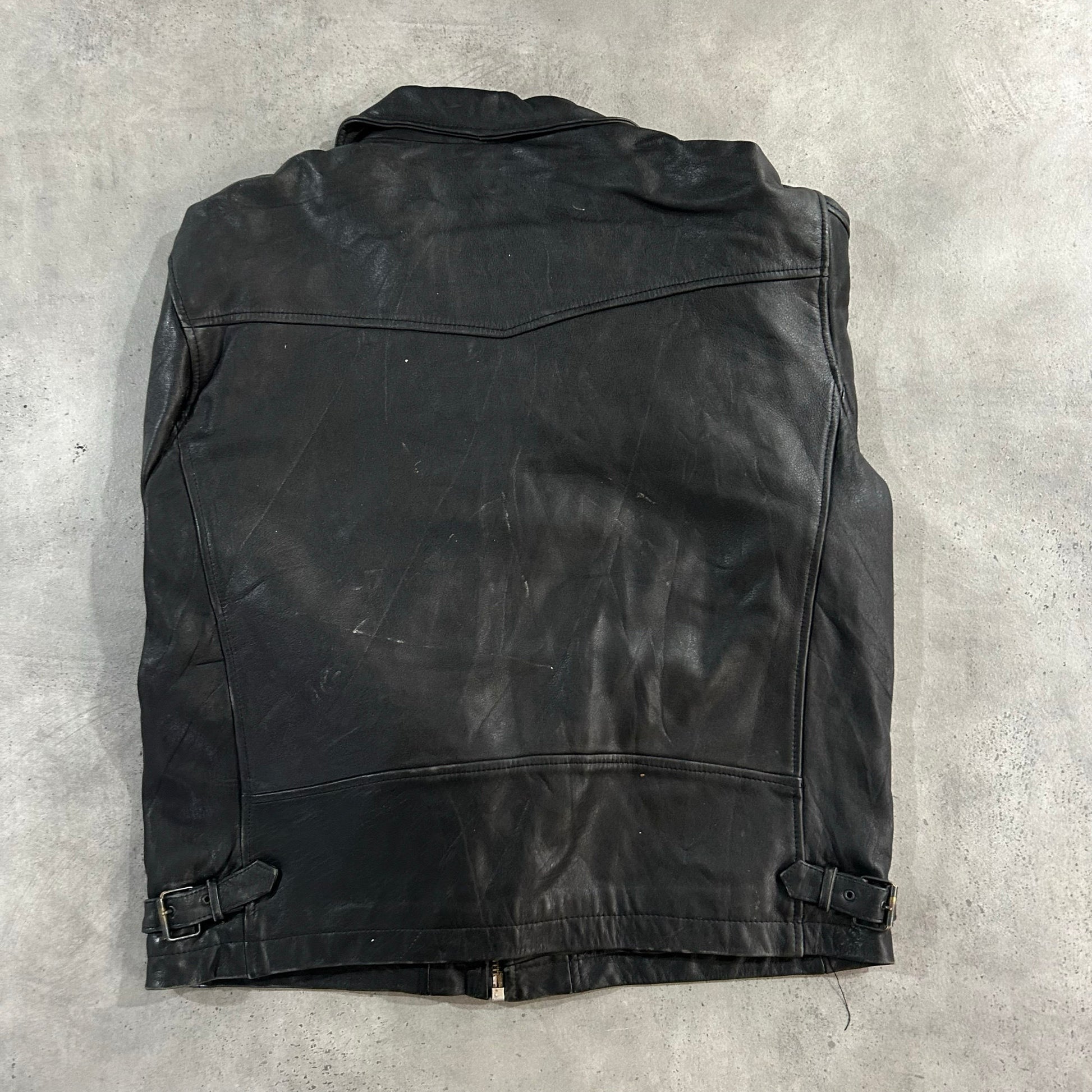 Vintage 70s-90s France Chevignon Retro Leather Jackets