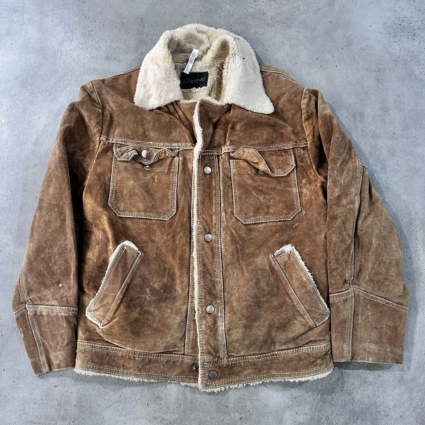 Vintage 70s-90s South Korea Workwear Leather Jackets