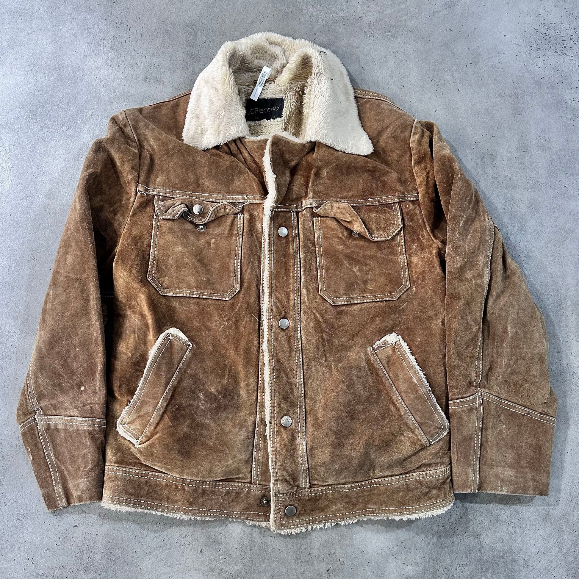 Vintage 70s-90s South Korea Workwear Leather Jackets