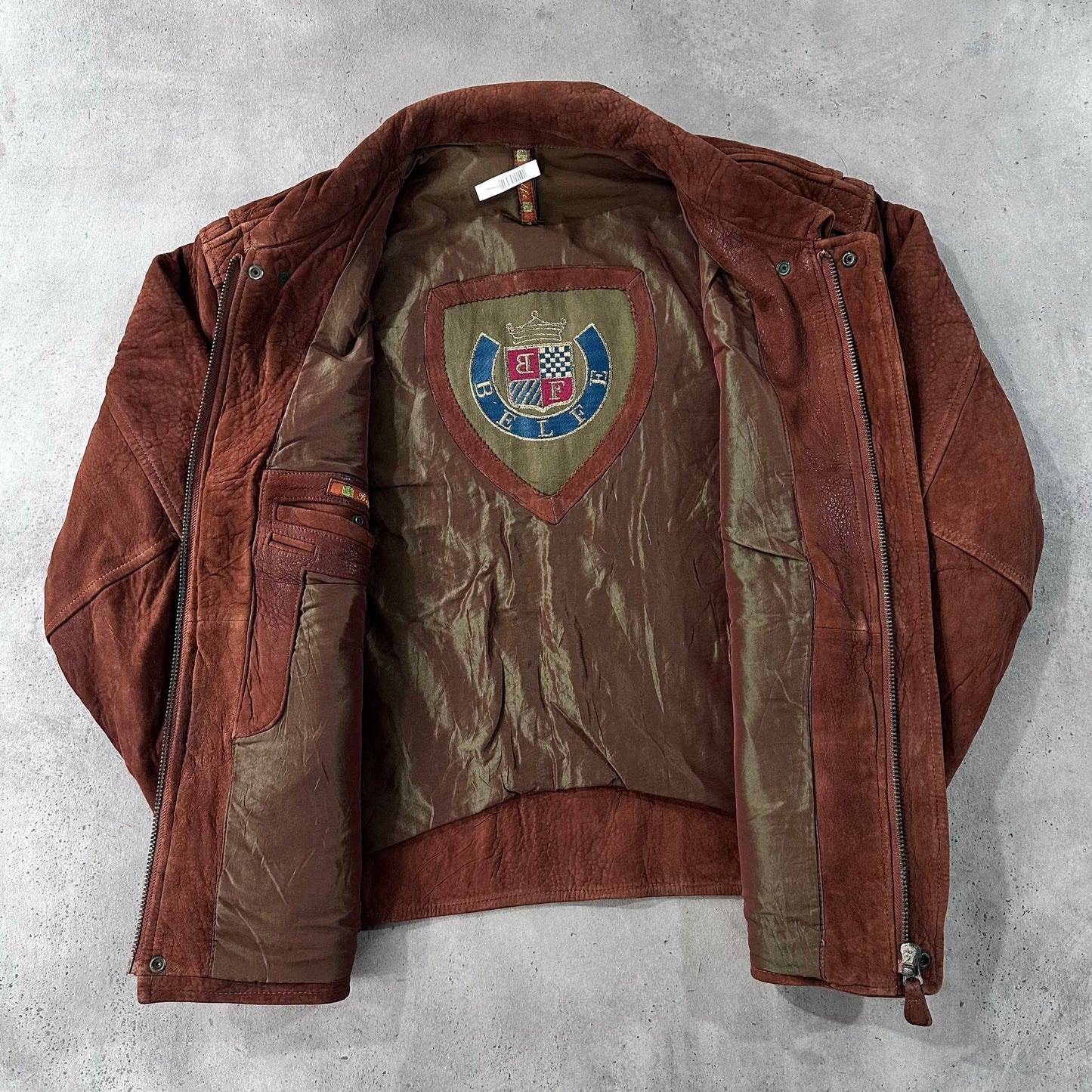 Vintage 70s-90s Italy Retro Flight Leather Jackets