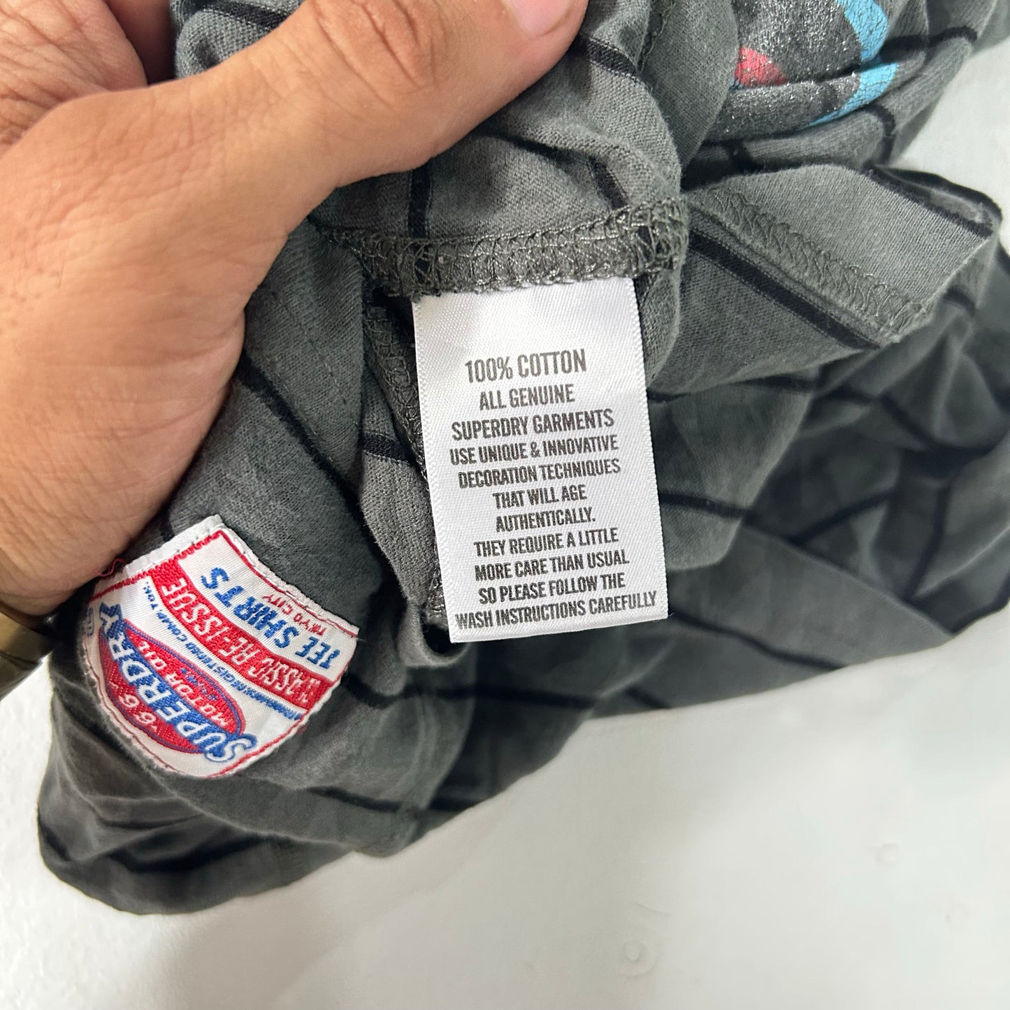 Y2K Printed Superdry T-Shirt