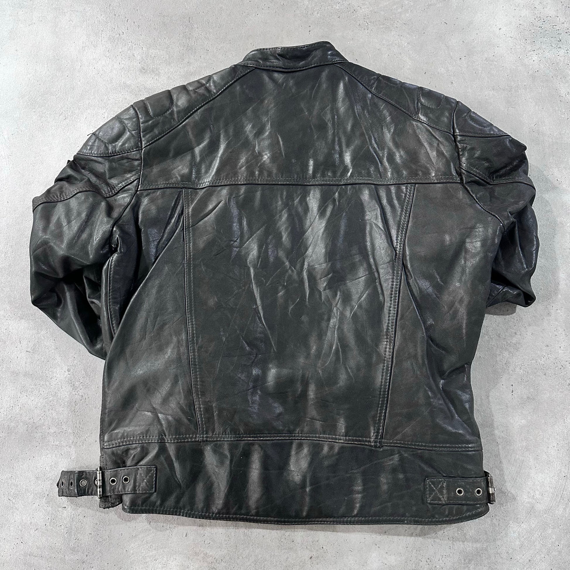 Vintage 70s-90s Germany Double Rider Leather Jackets