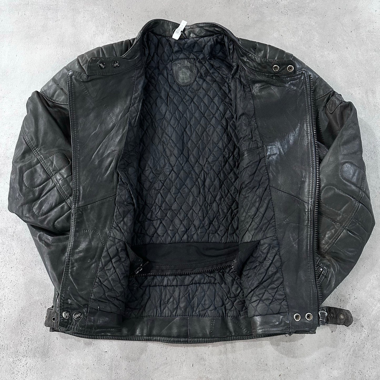 Vintage 70s-90s Germany Double Rider Leather Jackets