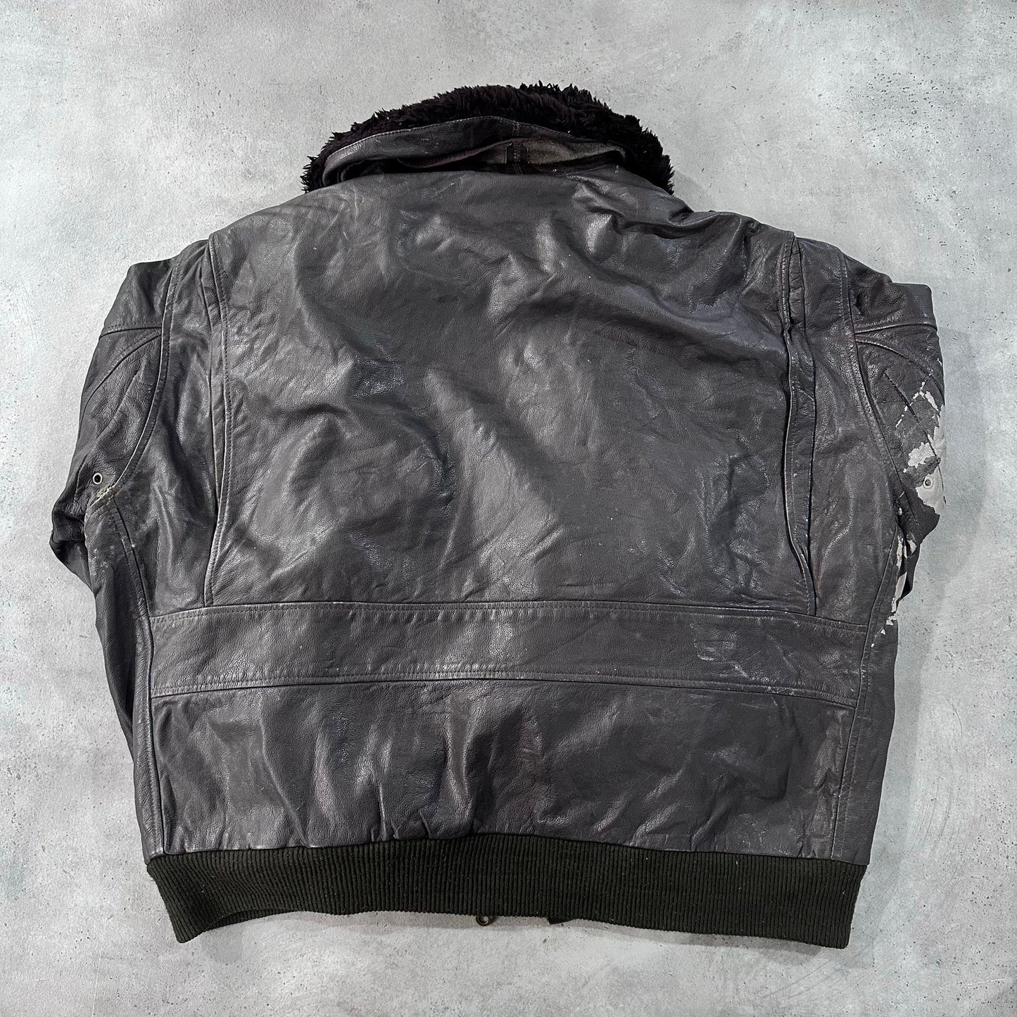 Vintage 70s-90s Italy Military Flight Leather Jackets