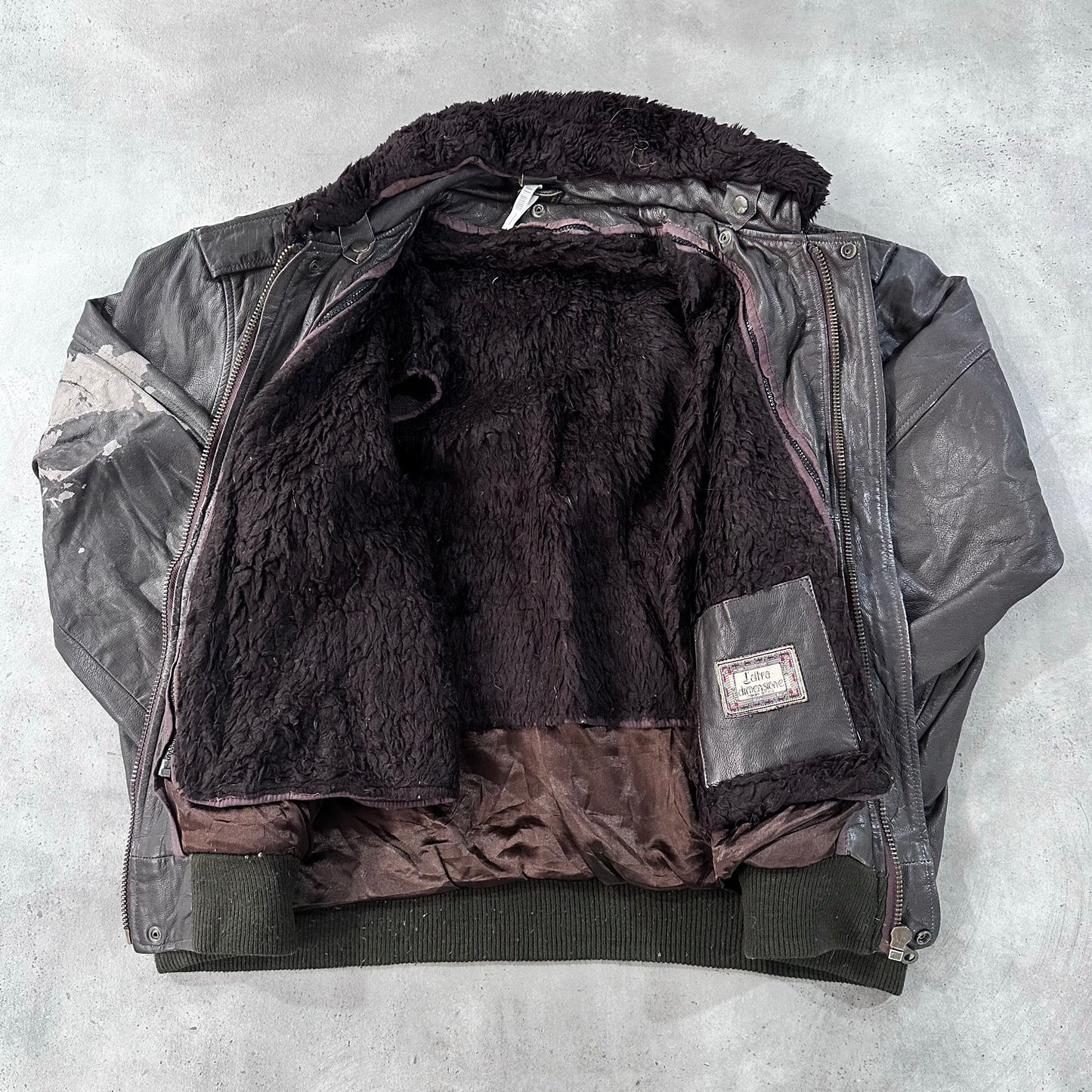 Vintage 70s-90s Italy Military Flight Leather Jackets
