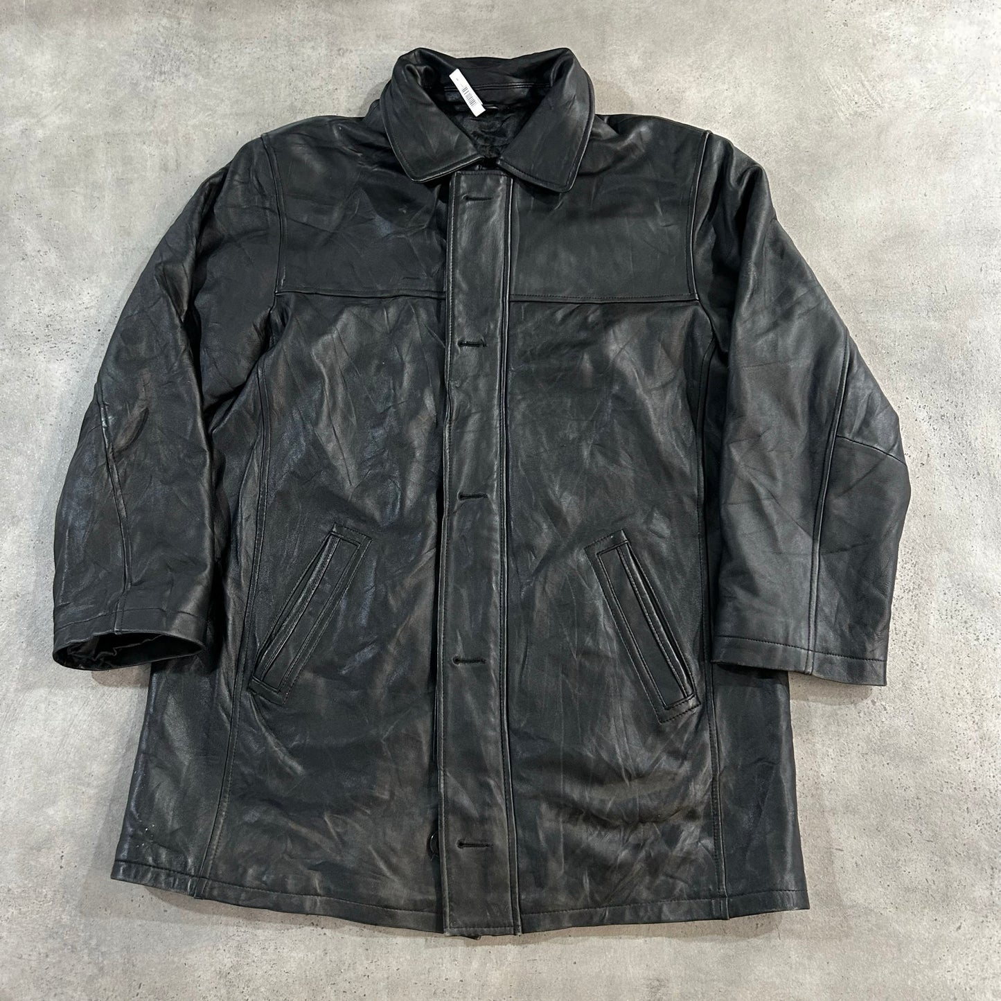 Vintage 70s-90s Oakwood Retro Mid-Length Leather Jackets