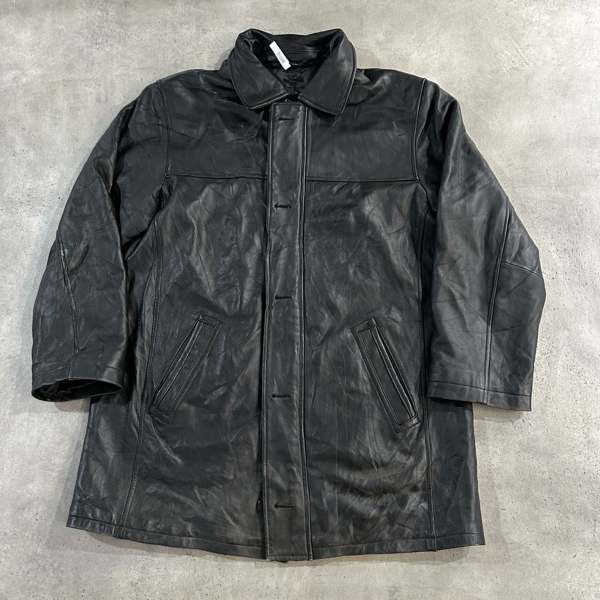 Vintage 70s-90s Oakwood Retro Mid-Length Leather Jackets