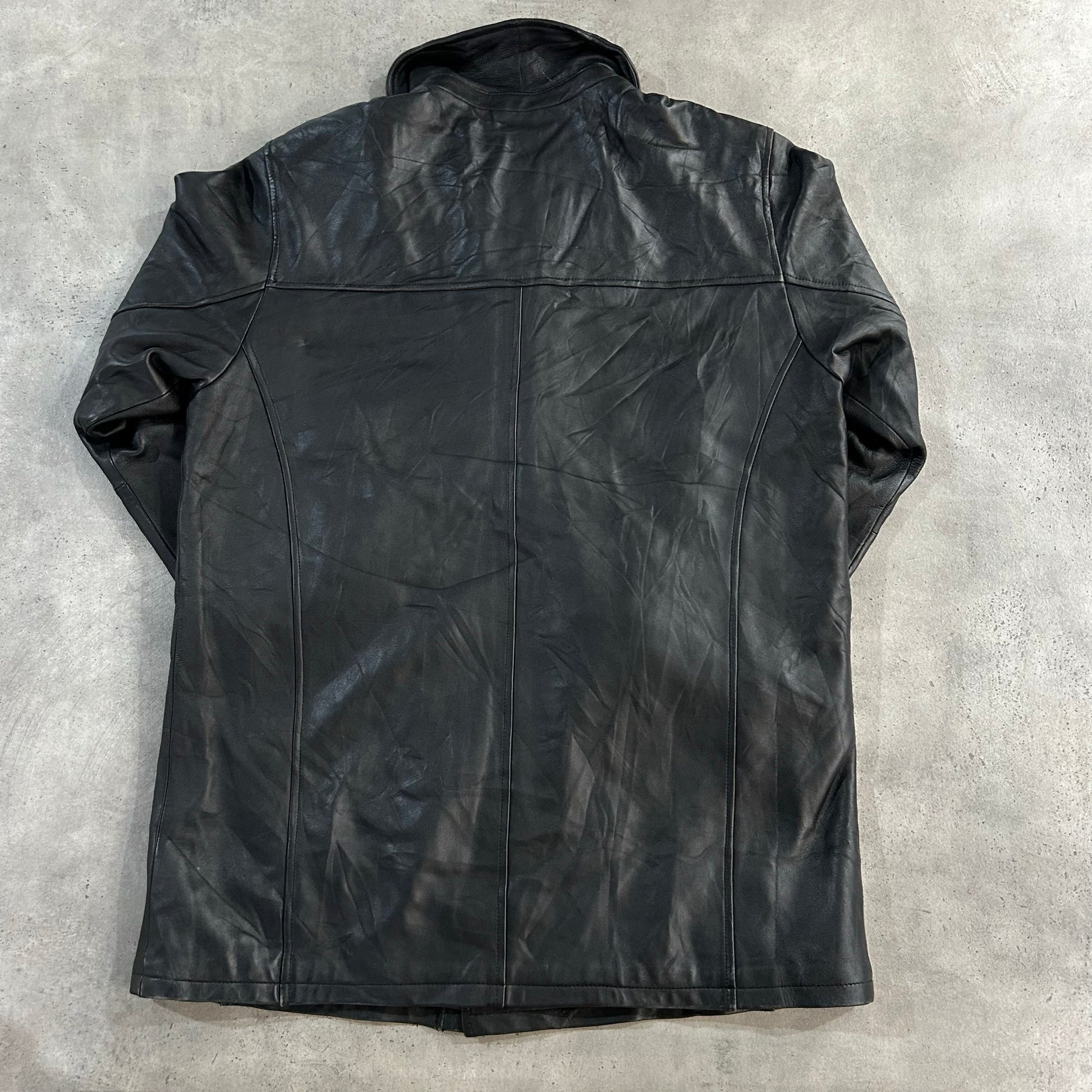 Vintage 70s-90s Oakwood Retro Mid-Length Leather Jackets