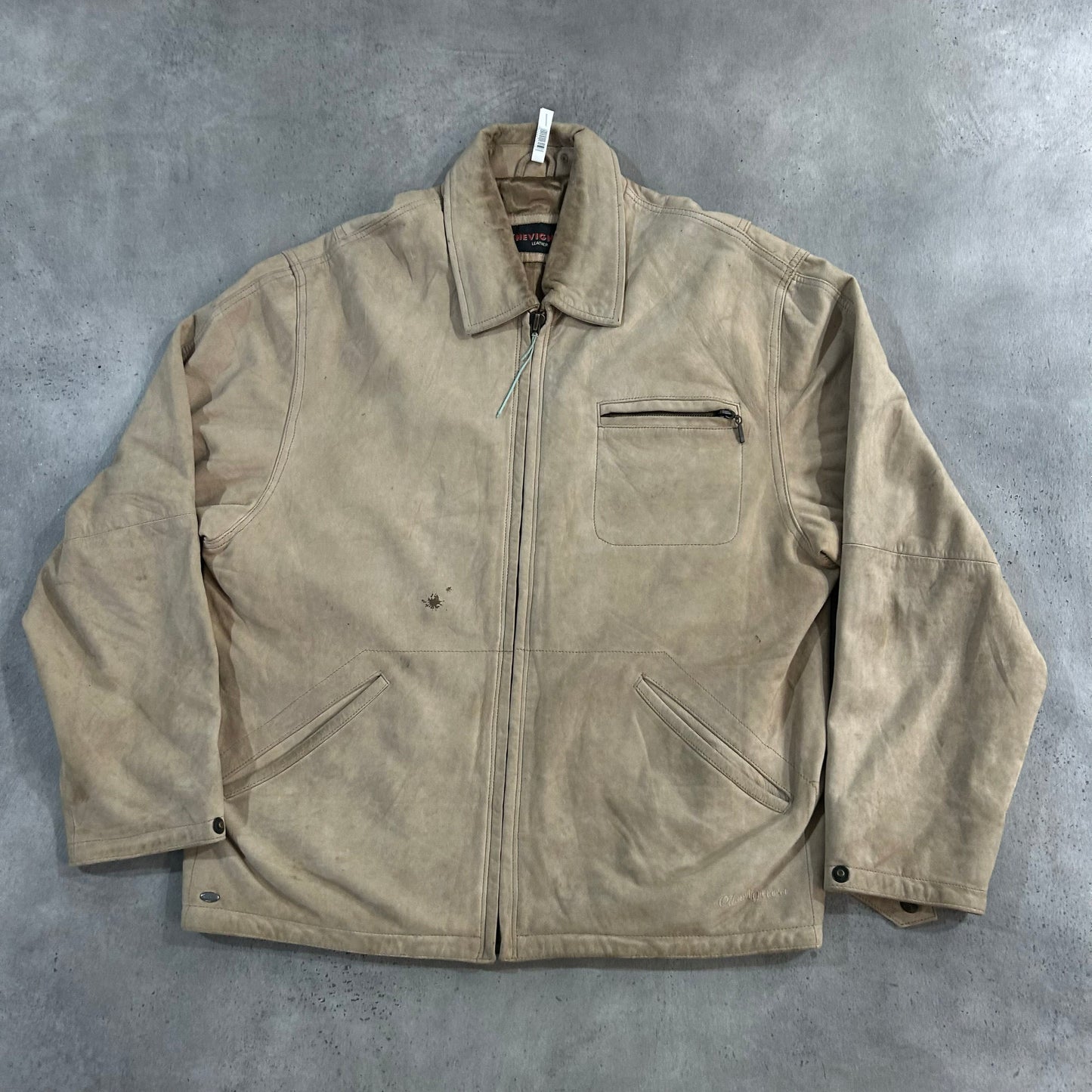 Vintage 70s-90s France Chevignon Retro Leather Jackets