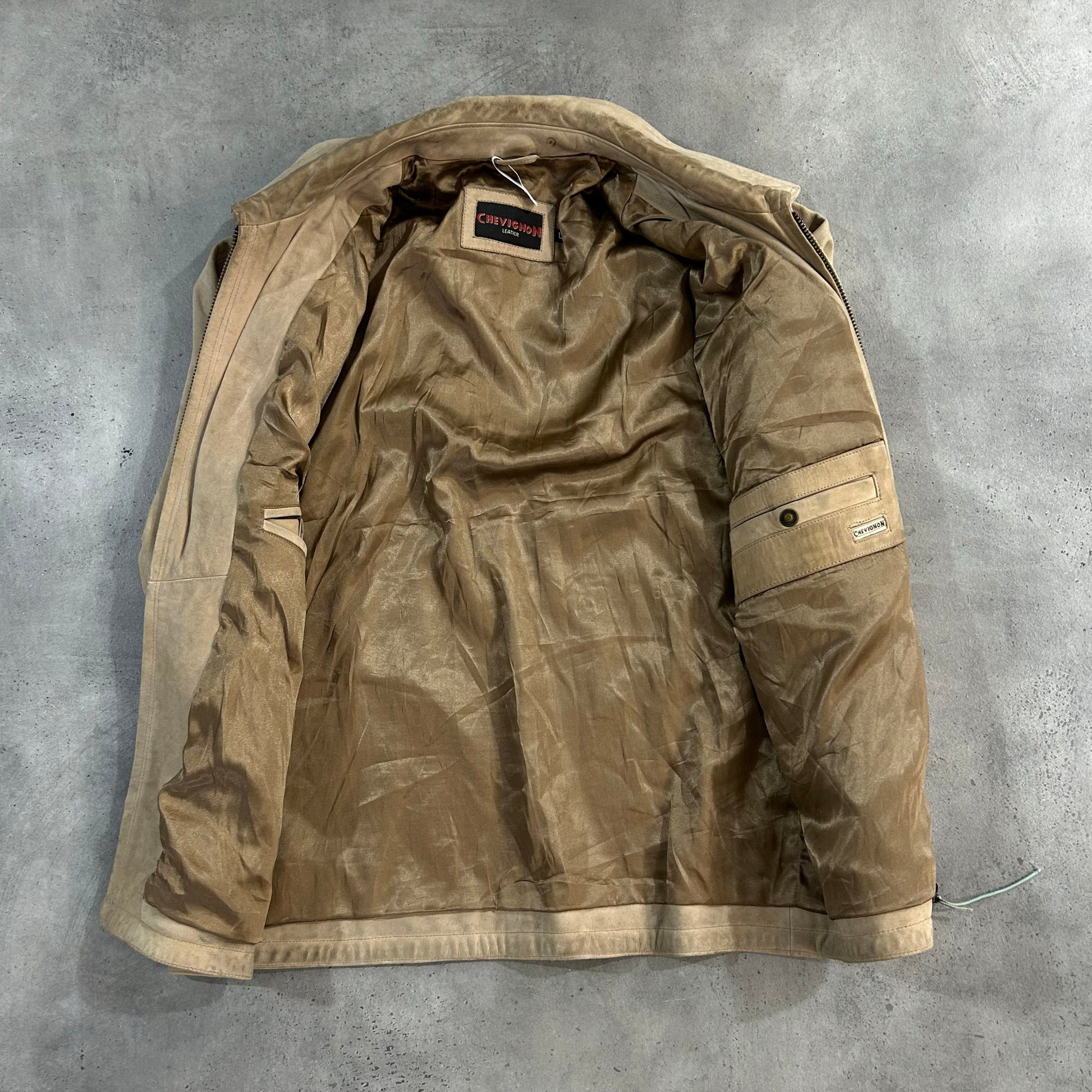 Vintage 70s-90s France Chevignon Retro Leather Jackets
