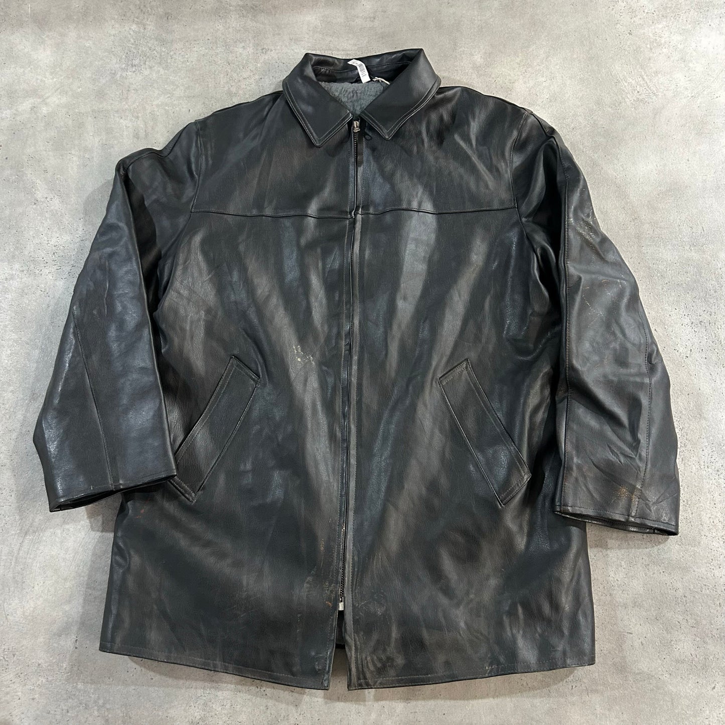 Vintage Mid-Length Leather Jackets